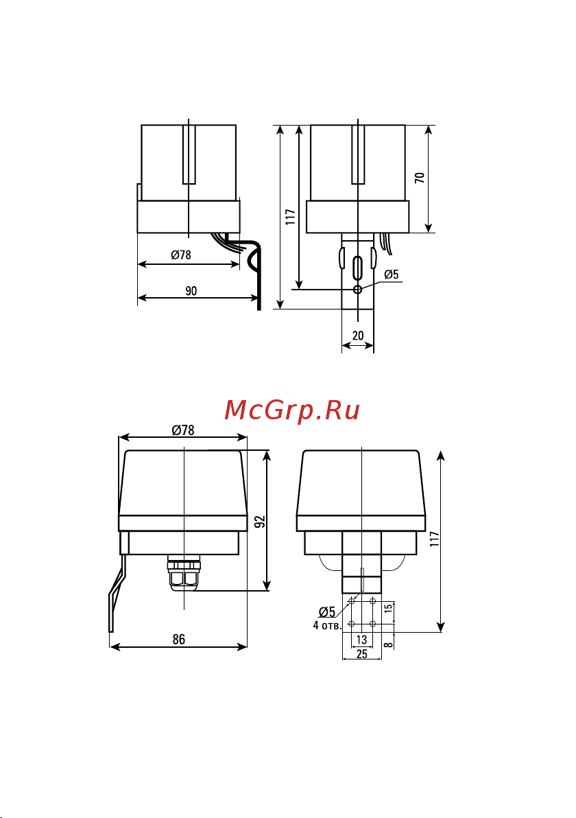 EKF PS-4 10А, 2200Вт, IP66 PROxima fr-ps-4-10 Инструкция к товару онлайн [5/8] 867557