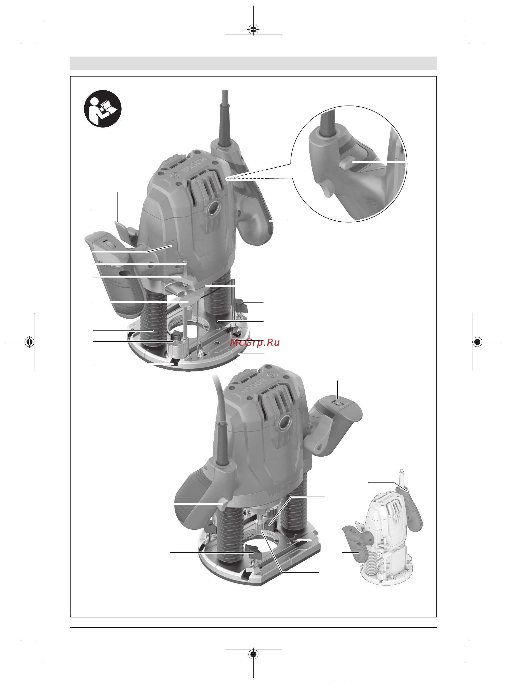 Bosch GOF 130 06016B7000 Инструкция к товару онлайн [3/213] 867599