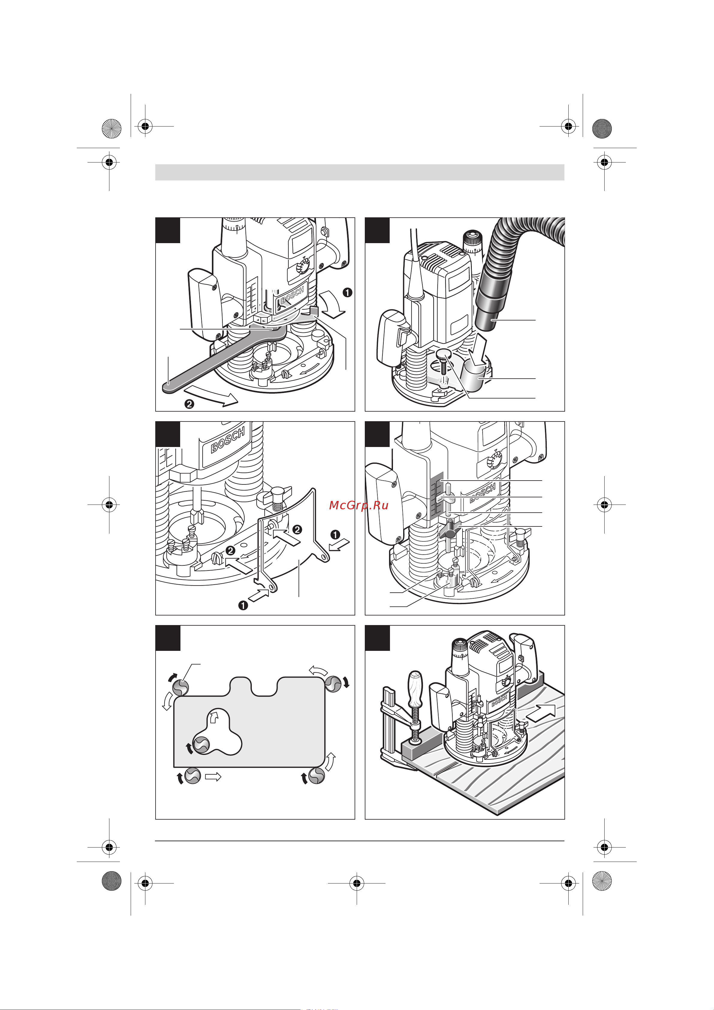 Bosch GOF 900 CE 0.601.614.661 Инструкция к товару онлайн [5/216] 867600