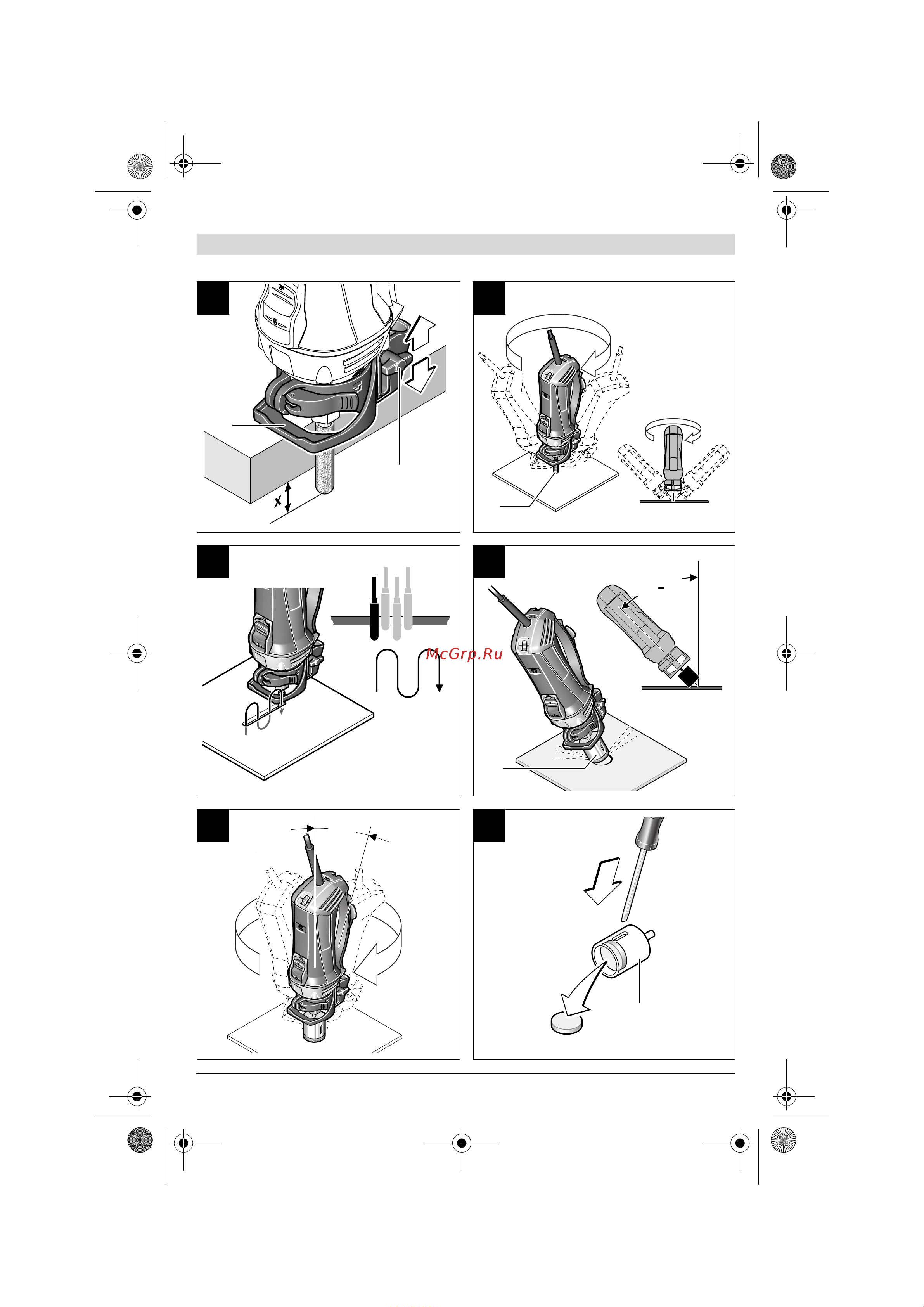 Bosch GTR 30 CE 0.601.60C.002 Инструкция к товару онлайн [6/257] 867608