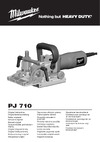 Milwaukee PJ 710 4933378875 Инструкция к товару