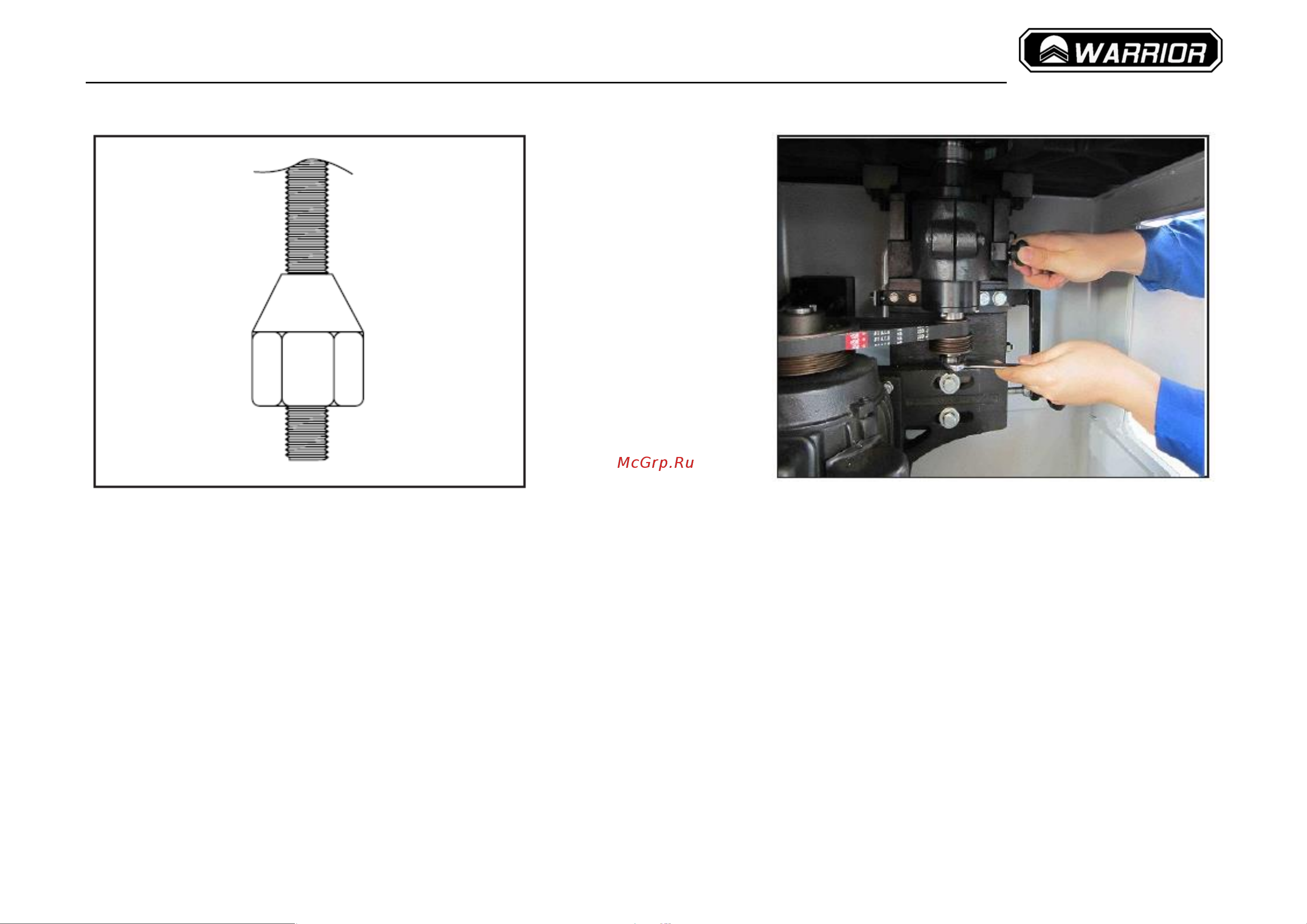 WARRIOR W0401F 2,2 кВт, 230 В 0501010027000 Инструкция к товару онлайн [18/46] 867634