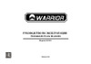 WARRIOR W0404 0501010025000 Руководство по эксплуатации