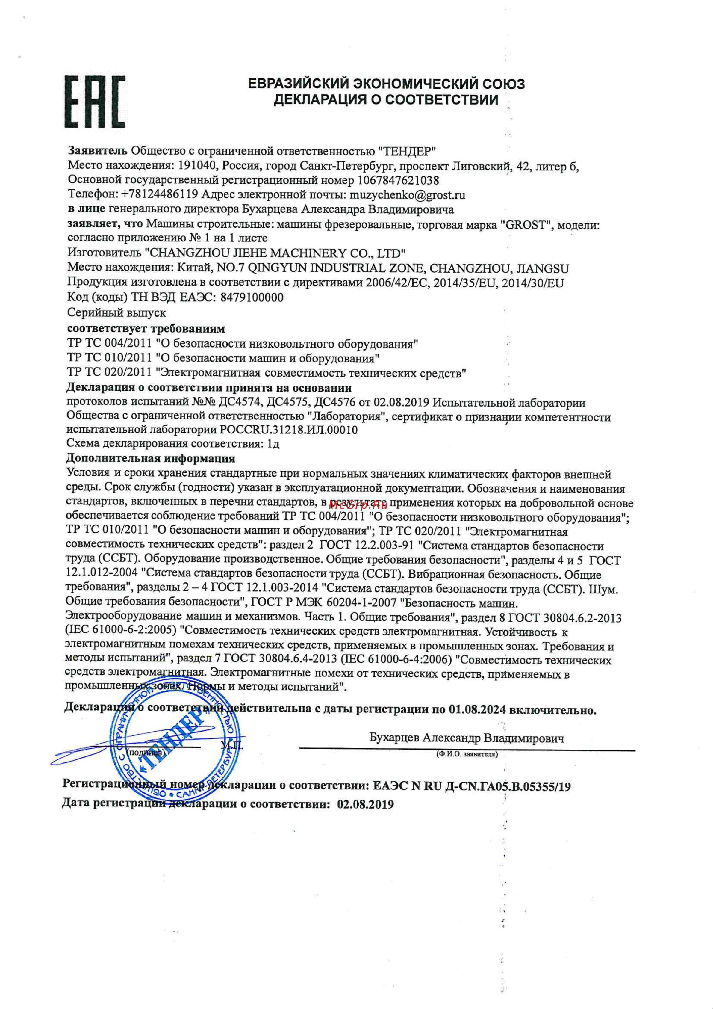 Grost SM-250Н 117448 Инструкция онлайн