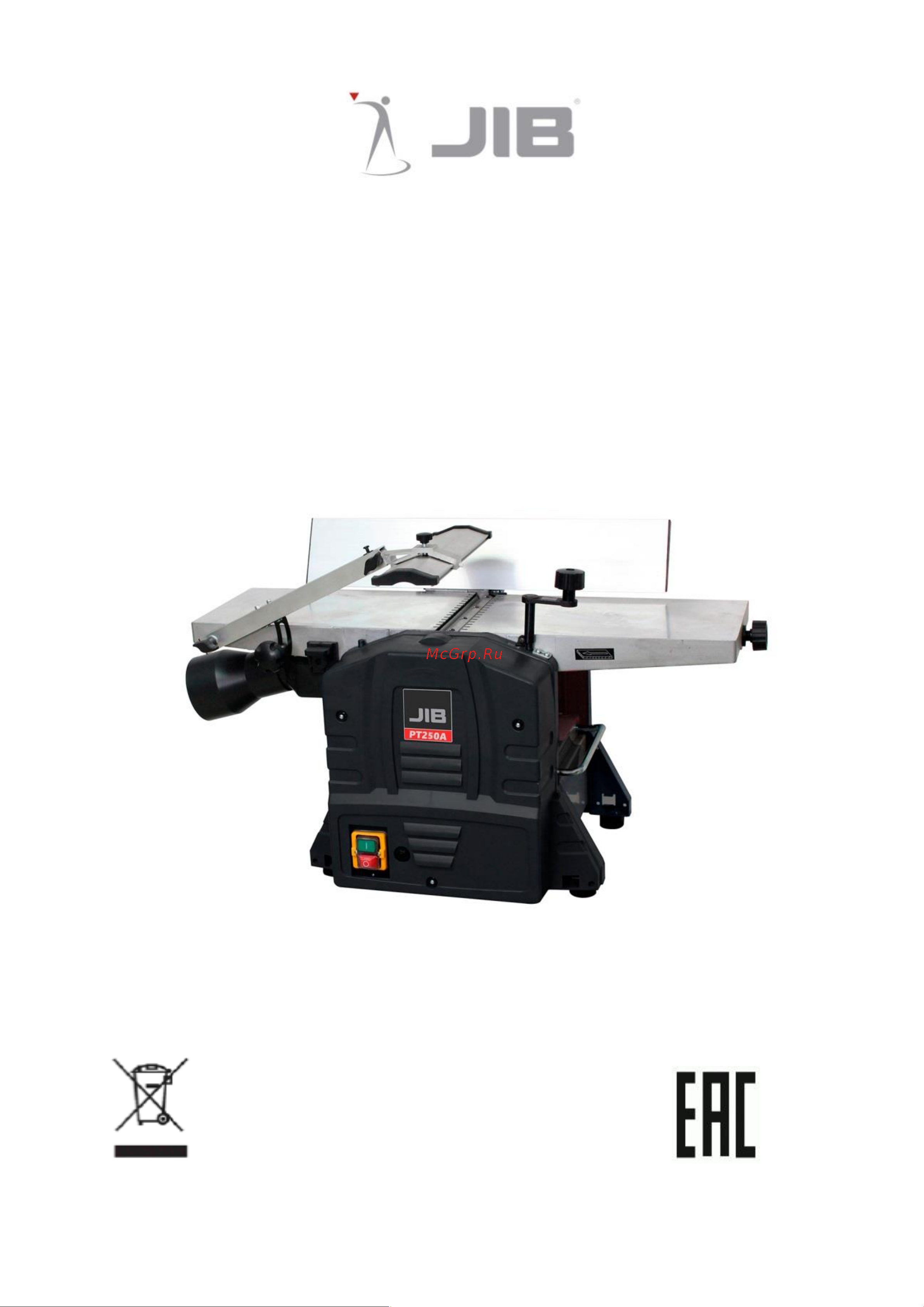 JIB PT250A 1,5 кВт, 230 В 0610020222000 Инструкция к JIB PT250A 0610020222000 онлайн