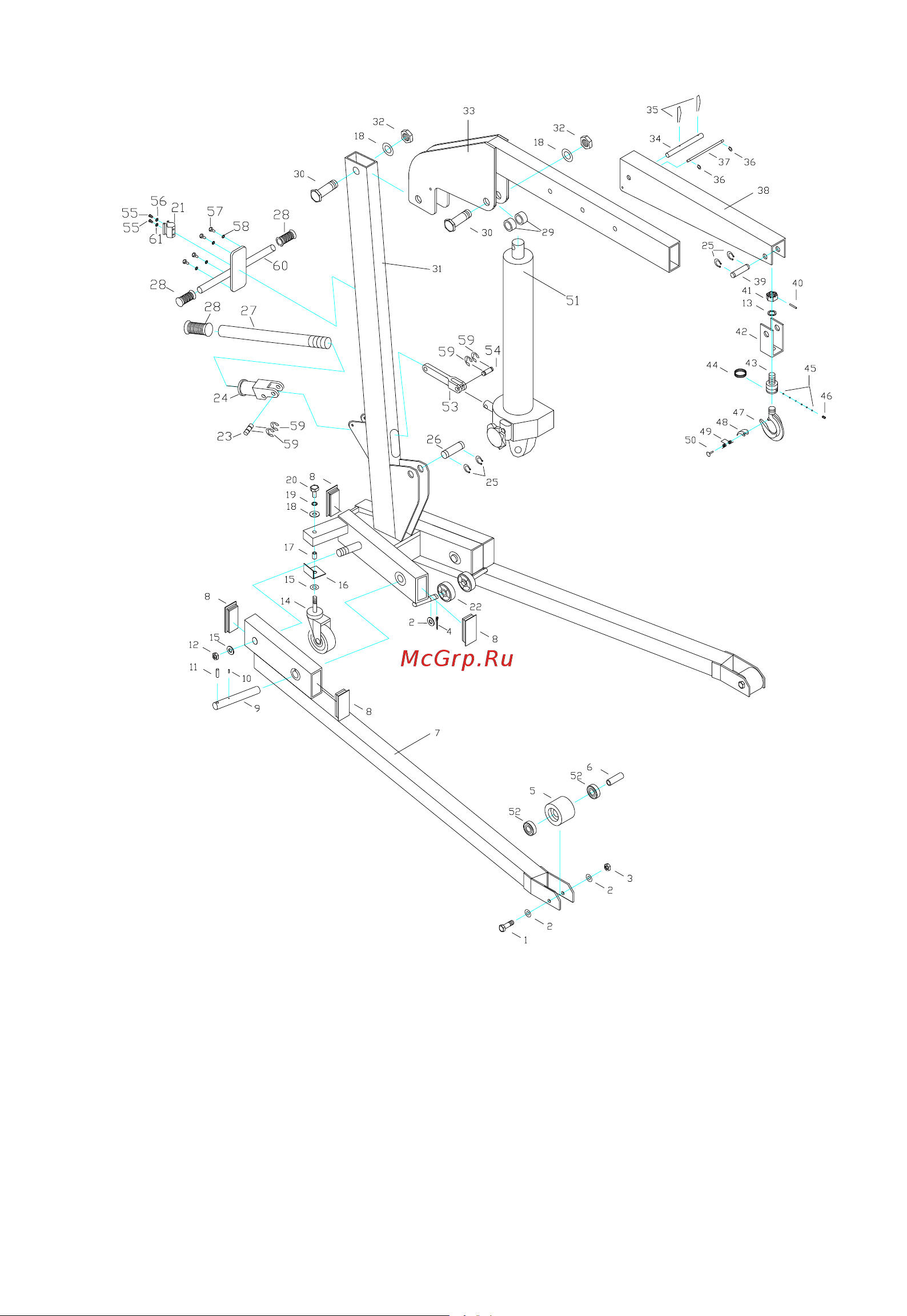 Euro-lift SC1000А г/п 1,0 тн 00001713 Инструкция к крану EURO-LIFT SC1000В 0008800 онлайн [6/12] 867878