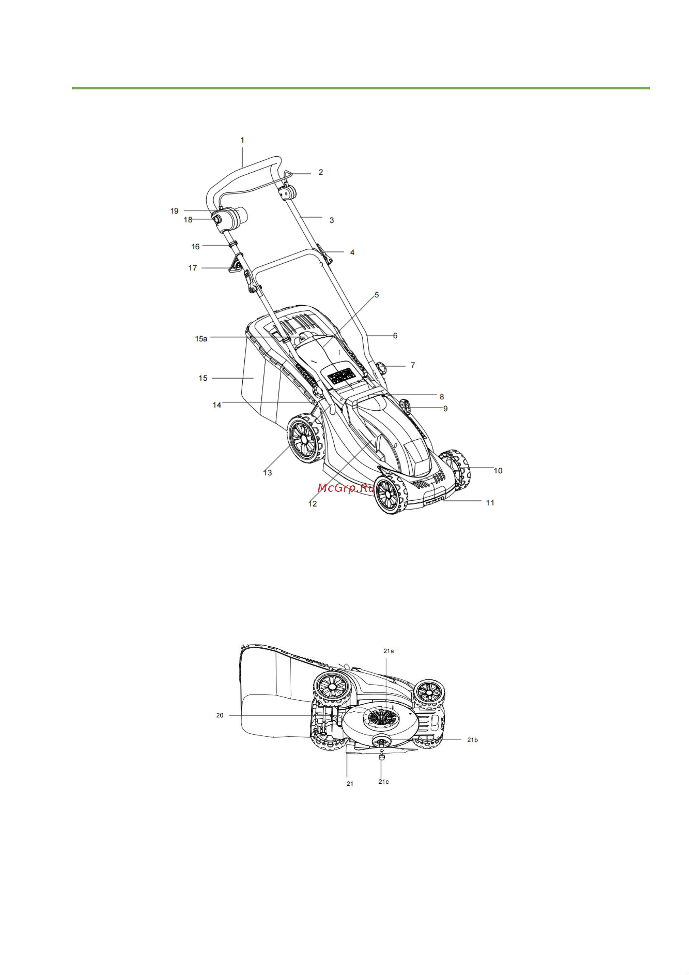 YARD FOX EL3840 Инструкция к Электрической косилке YARD FOX EL3840 онлайн [10/20] 868000