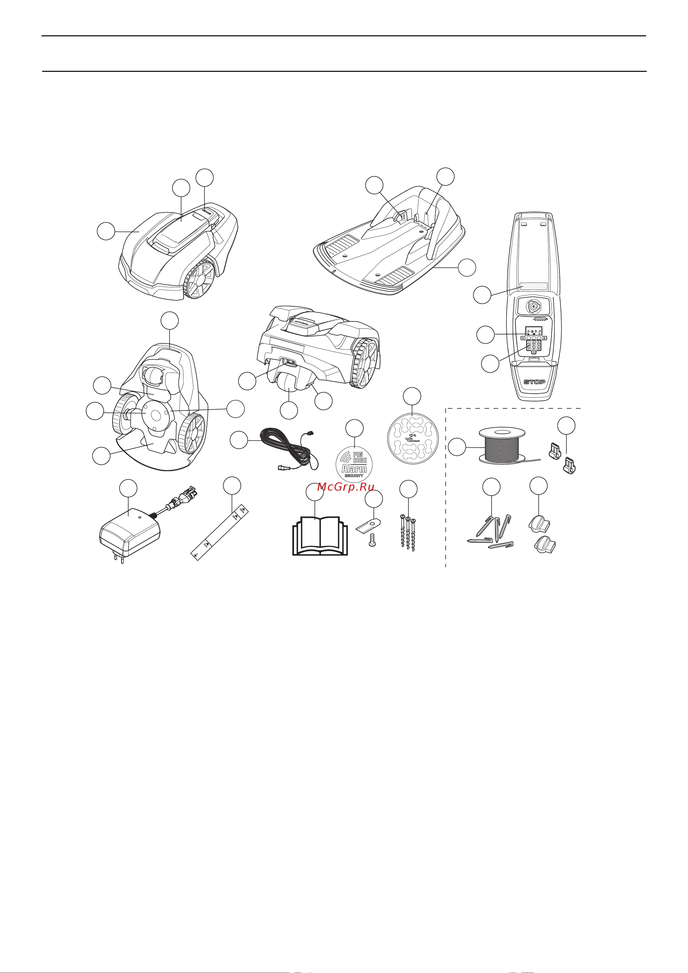 Husqvarna Automower 315 9676234-17 Инструкция к Husqvarna Automower 310 9676235-17 онлайн [8/68] 868070