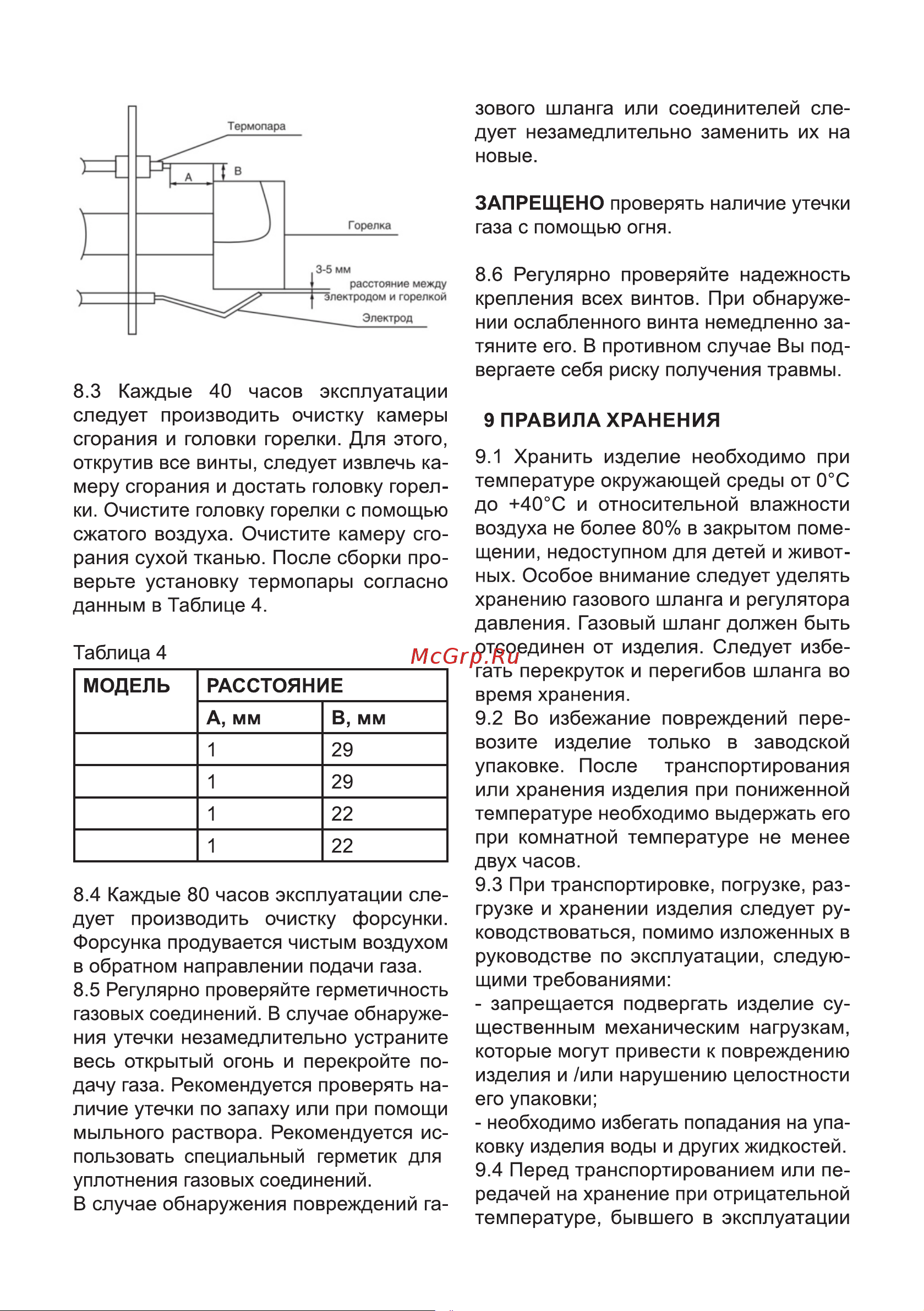 ELECTROLITE  GHT-10 EL (10 кВт, 350 м3) 6112 Инструкция по эксплуатации онлайн [14/20] 868206