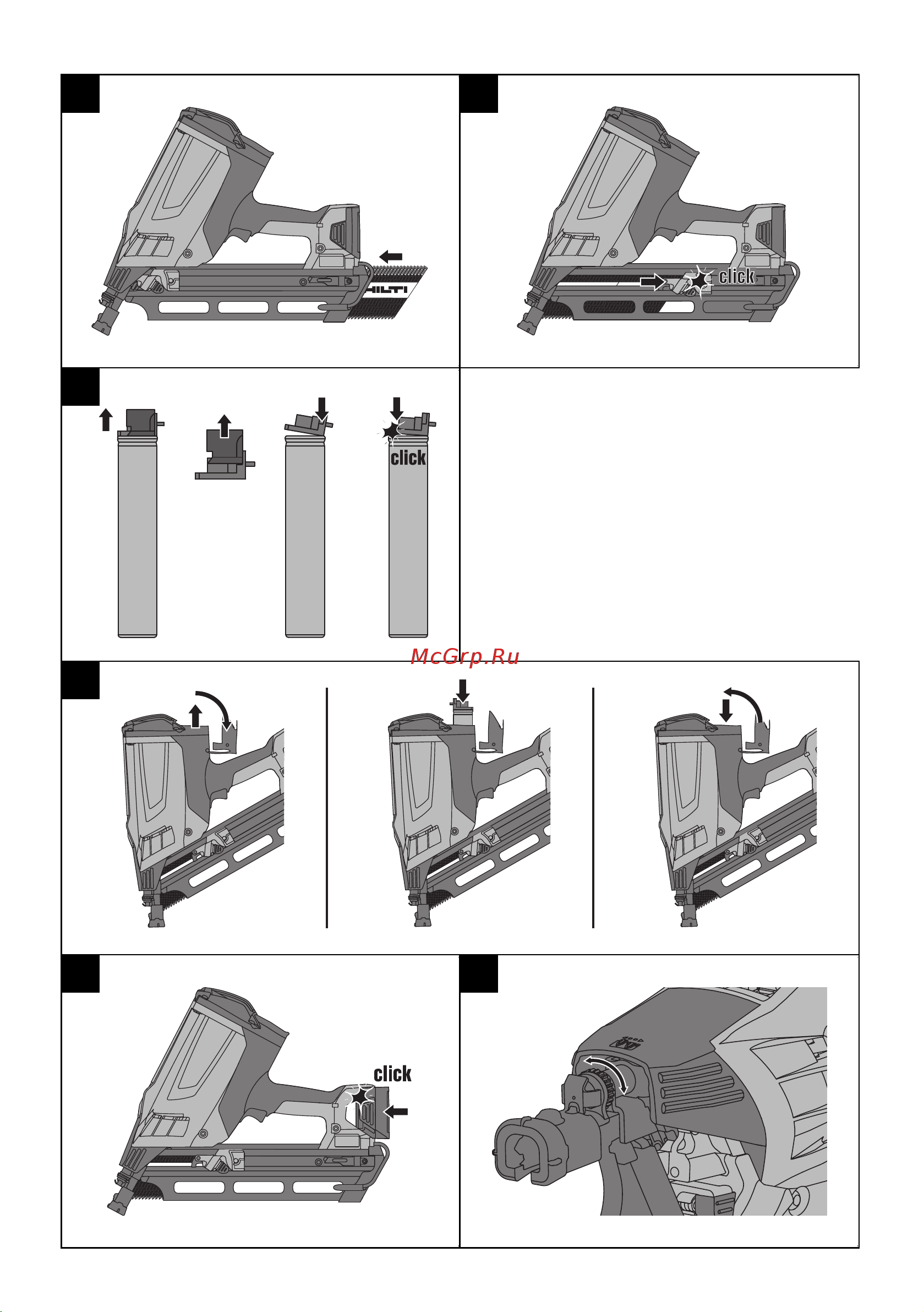 Hilti GX 90-WF 2210663 Инструкция к товару онлайн [3/19] 868317
