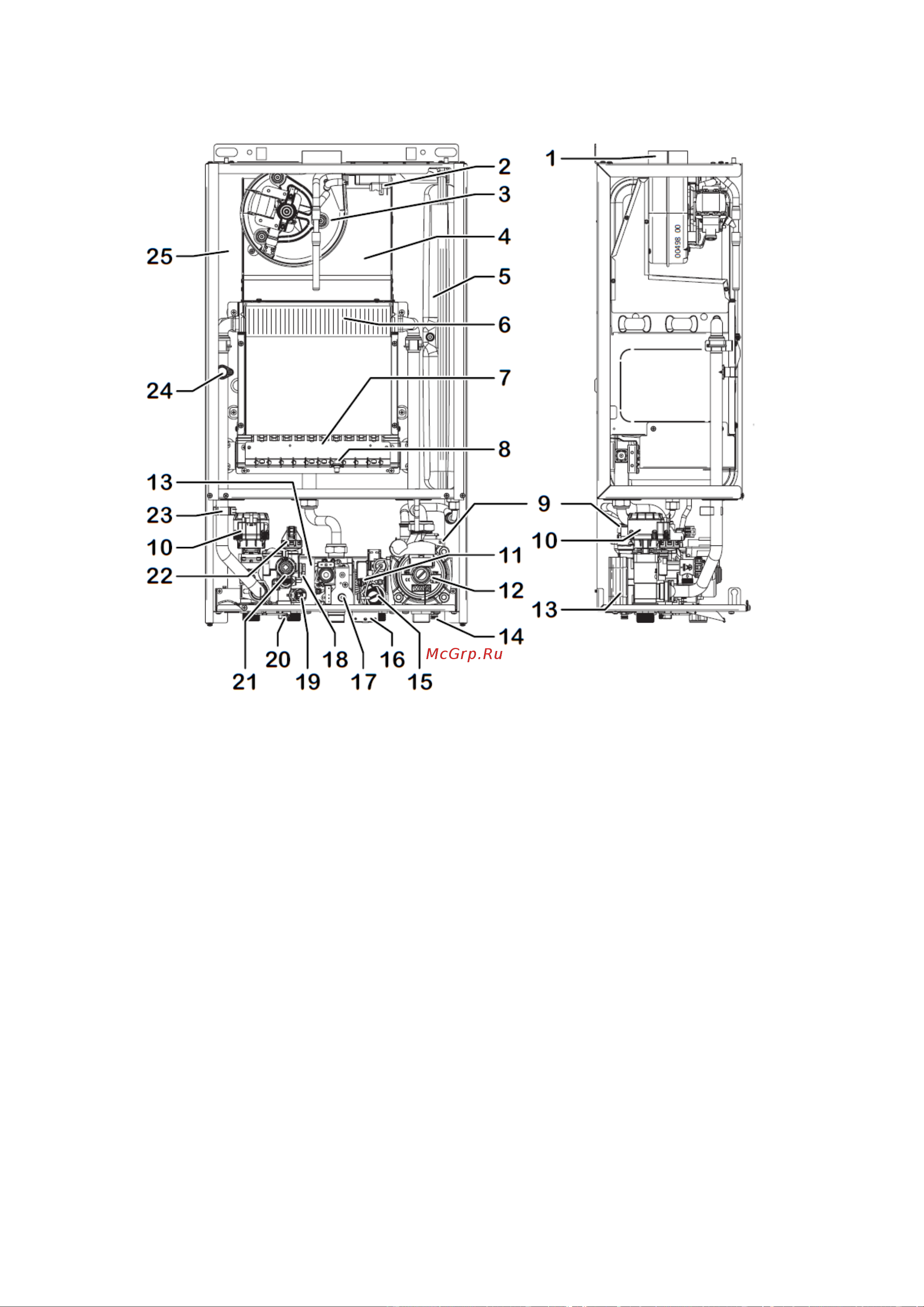 Federica Bugatti 24 TECH 2-х контурный 2036400 Инструкция к Federica Bugatti 24 TECH 2036400 онлайн [39/54] 868361