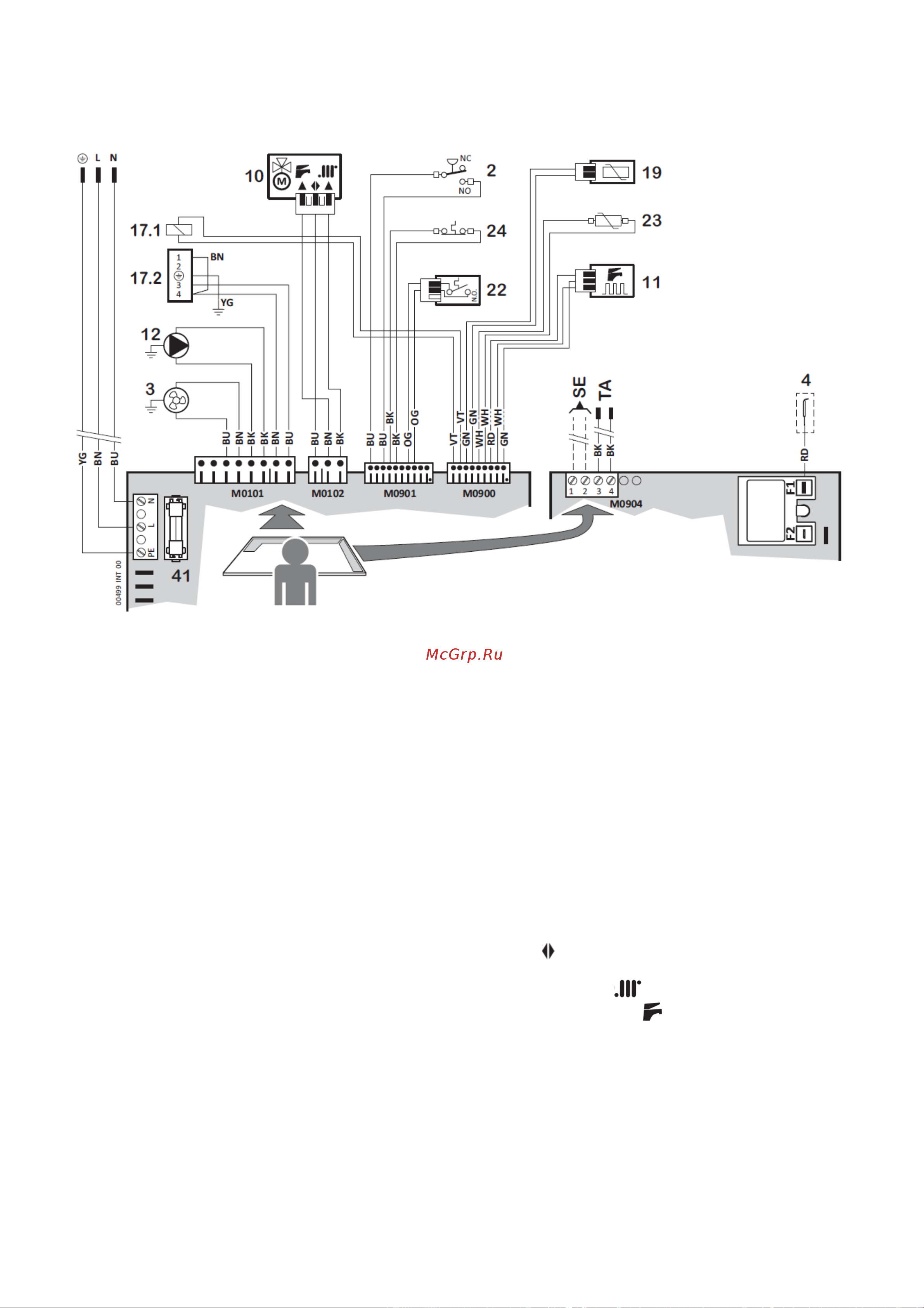 Federica Bugatti 24 TECH 2-х контурный 2036400 Инструкция к Federica Bugatti 24 TECH 2036400 онлайн [40/54] 868361