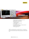 Rigol произвольной и специальной формы, 160 МГц, 2 канала DG4162 Datasheet