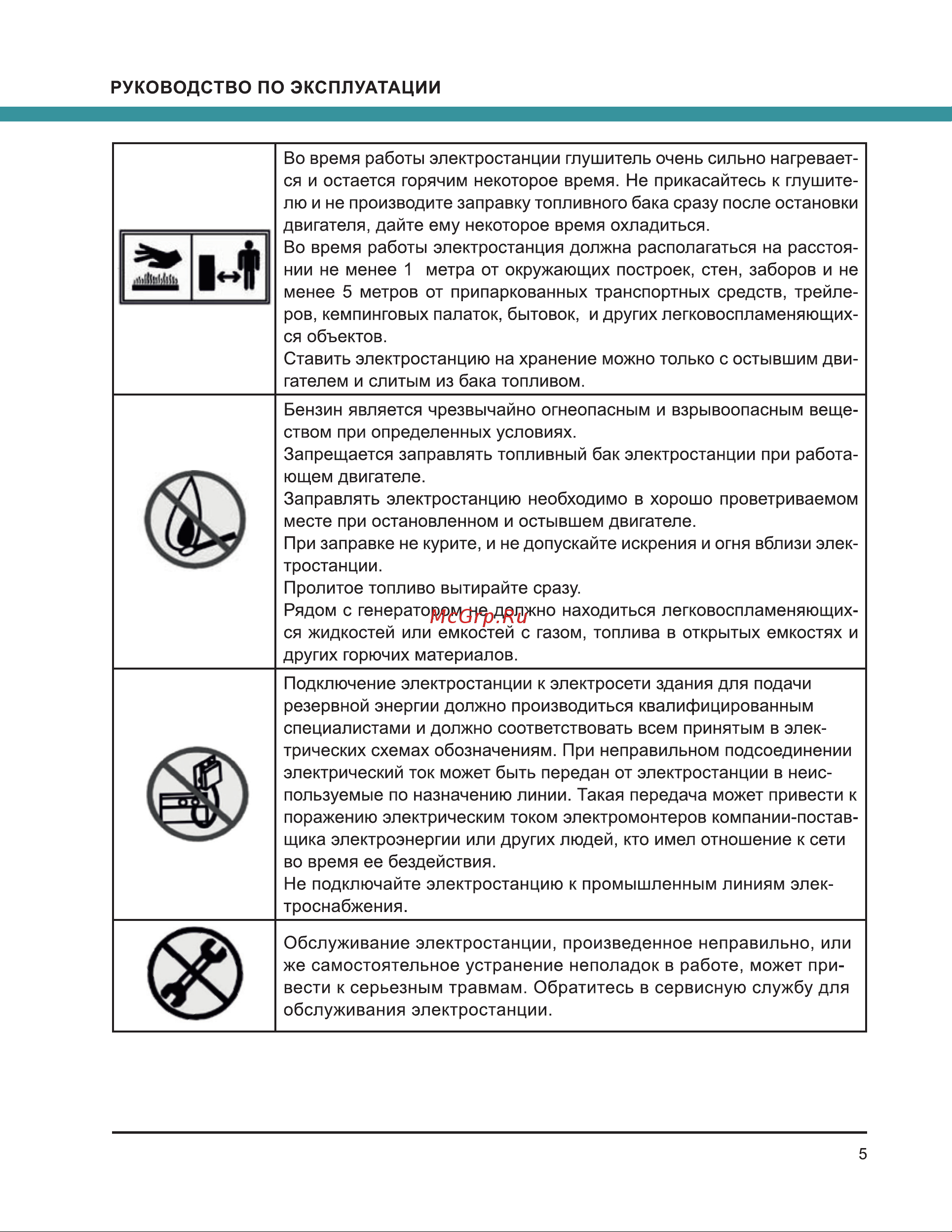 Wert G 8000 W0101.016.00 202169 Инструкция онлайн [5/32] 868613