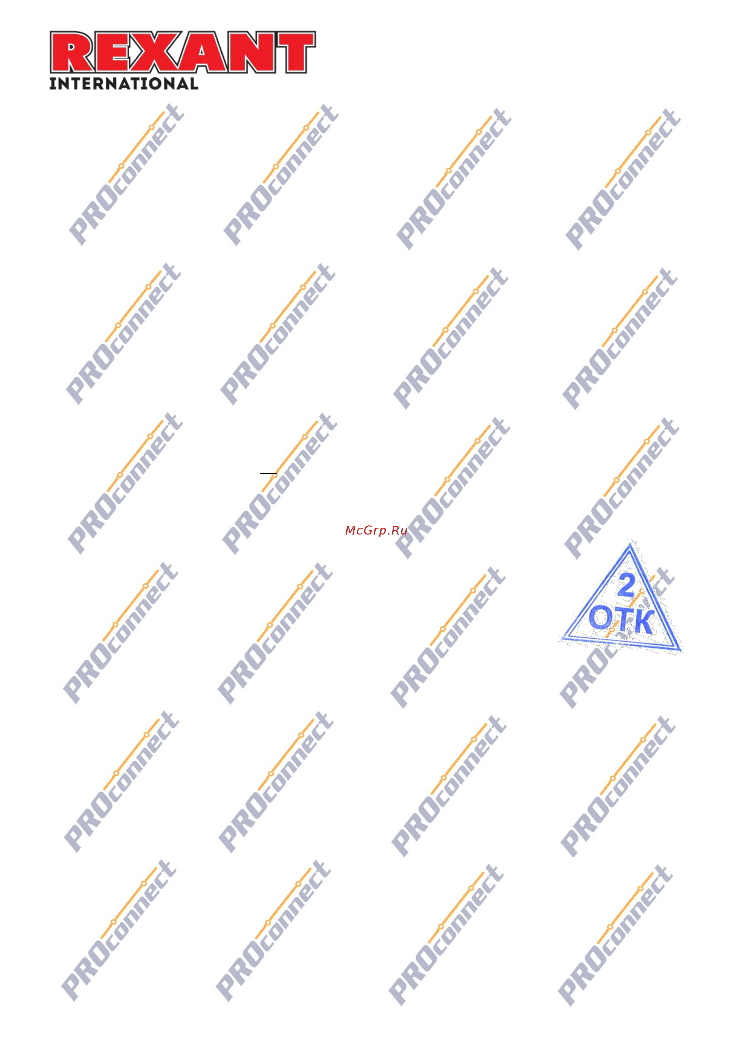 Proconnect BLUELINE 01-6208-6 Инструкция к товару онлайн [2/2] 868875