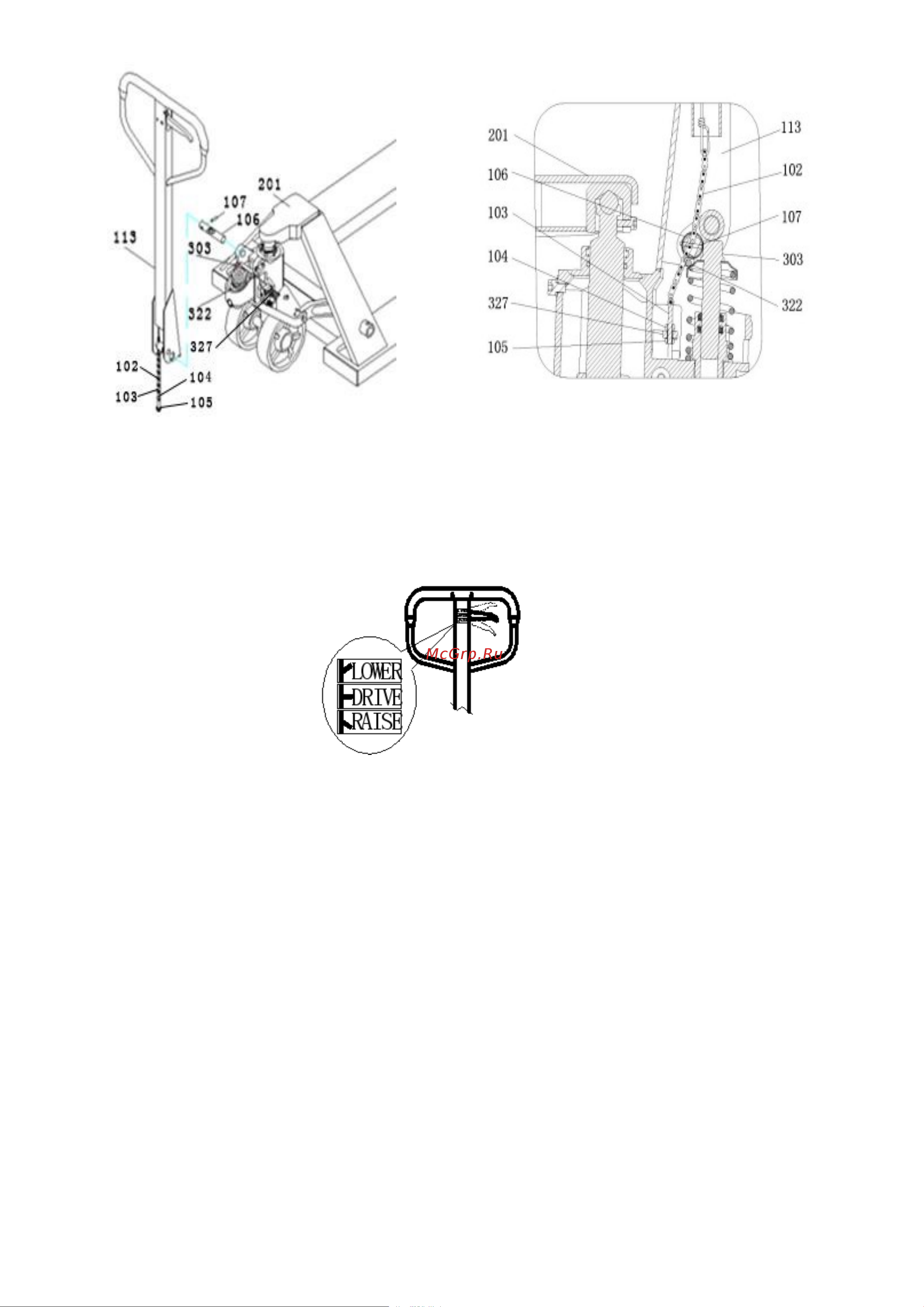 Xilin г/п 2500 кг DF-III 1005149 Инструкция к товару онлайн [5/14] 869108
