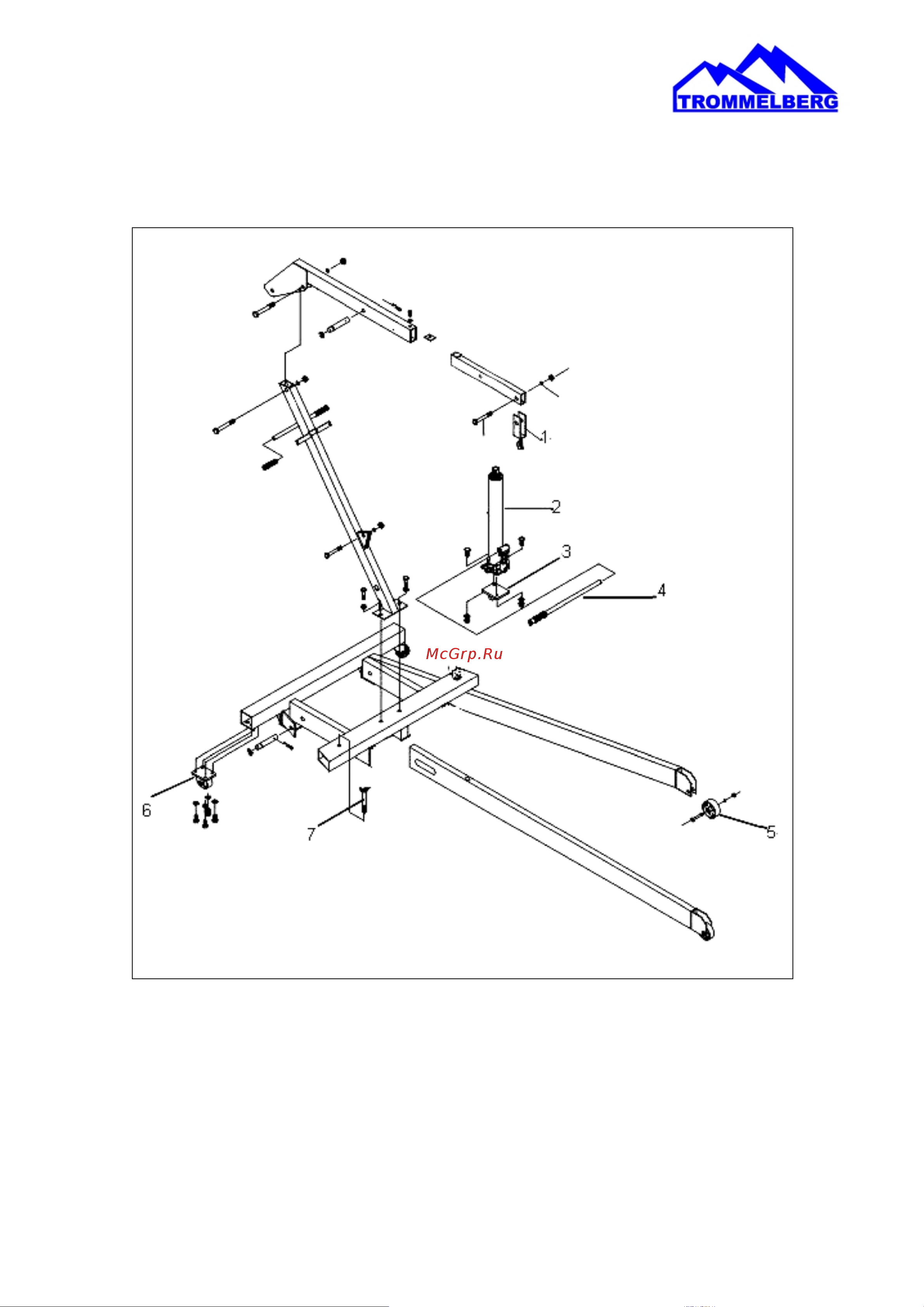 Trommelberg C10601D man_crane_hydraulic онлайн [7/10] 869171
