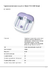 Beurer FB12 60 Вт белый 1059003 Инструкция