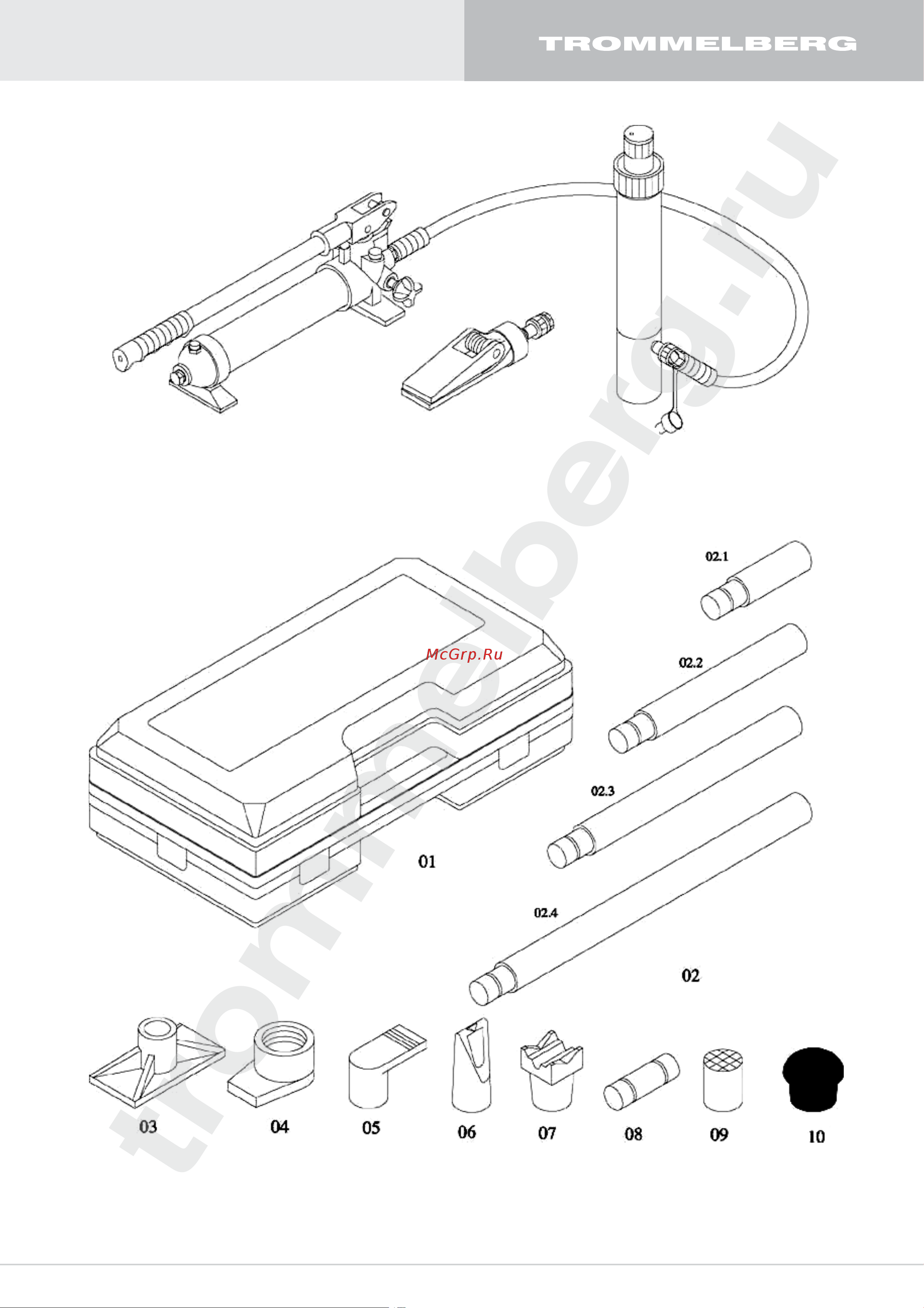 Trommelberg SD100102 Инструкция к Trommelberg SD100102 онлайн [8/10] 869483