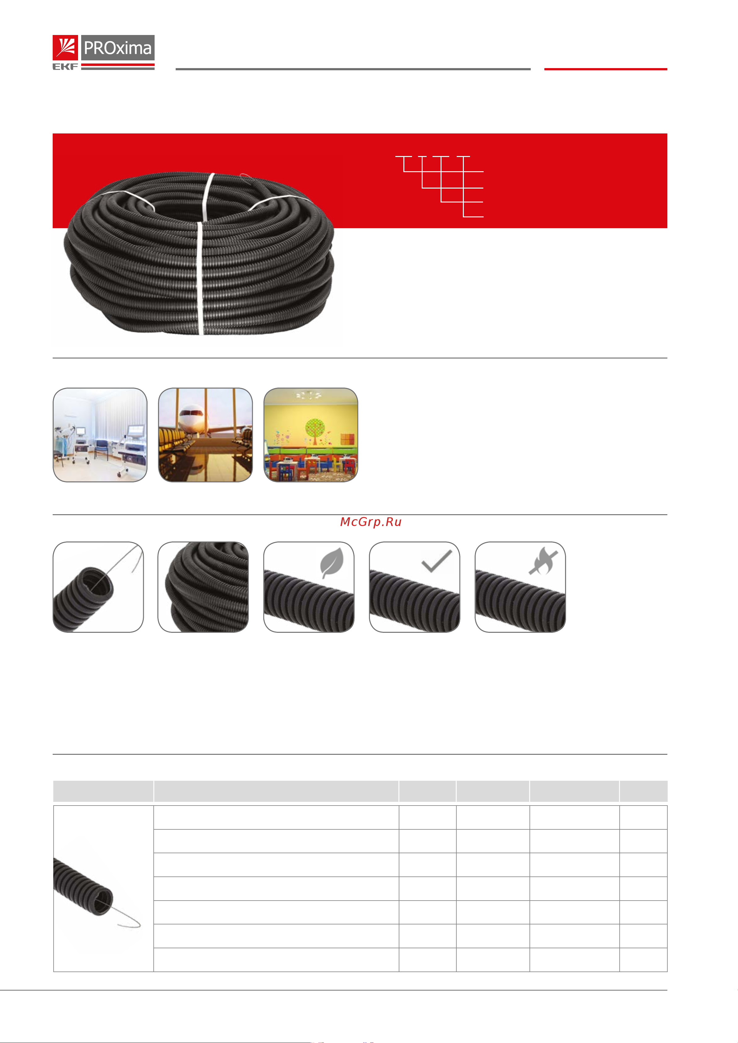 EKF FRHF с зондом, d16мм, черная, бухта 100 м, Plast PROxima FRHF-16 Инструкция к товару онлайн