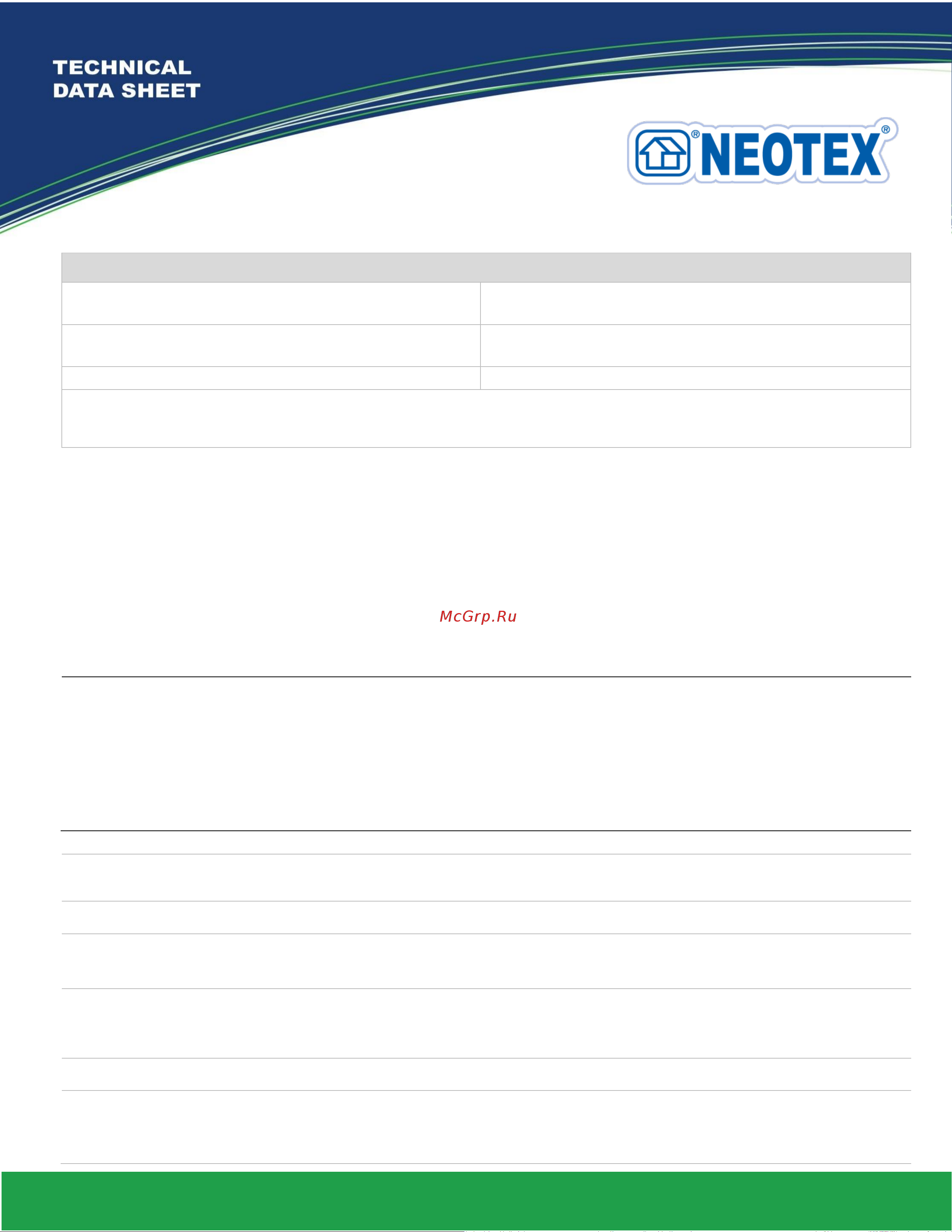 NEOTEX Neodur Varnish PR 1 кг 12540200 Инструкция по применению и описание товара онлайн [2/3] 870258