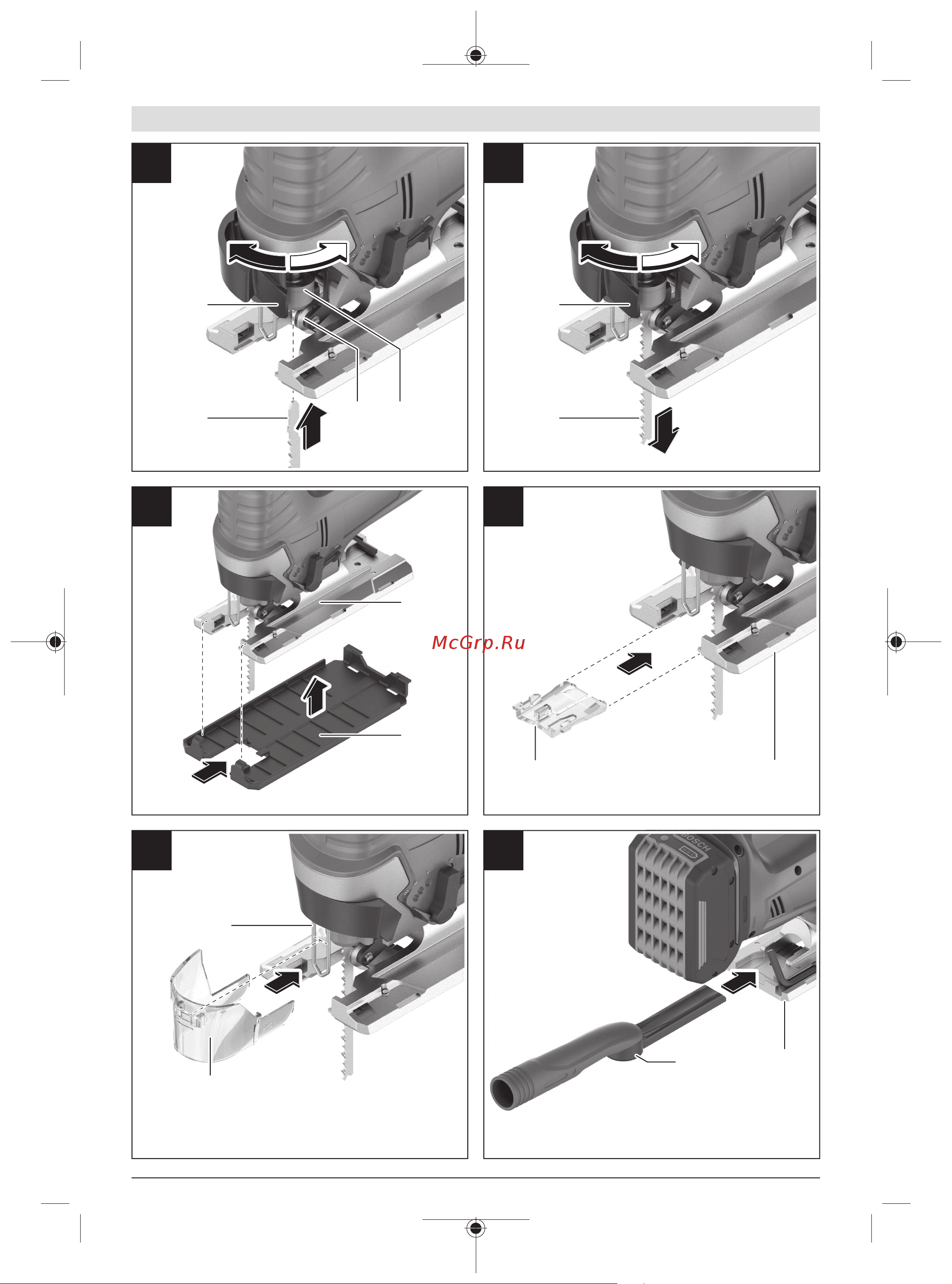 Bosch GST 185-LI (соло) 06015B3021 Инструкция по эксплуатации онлайн [4/87] 870312