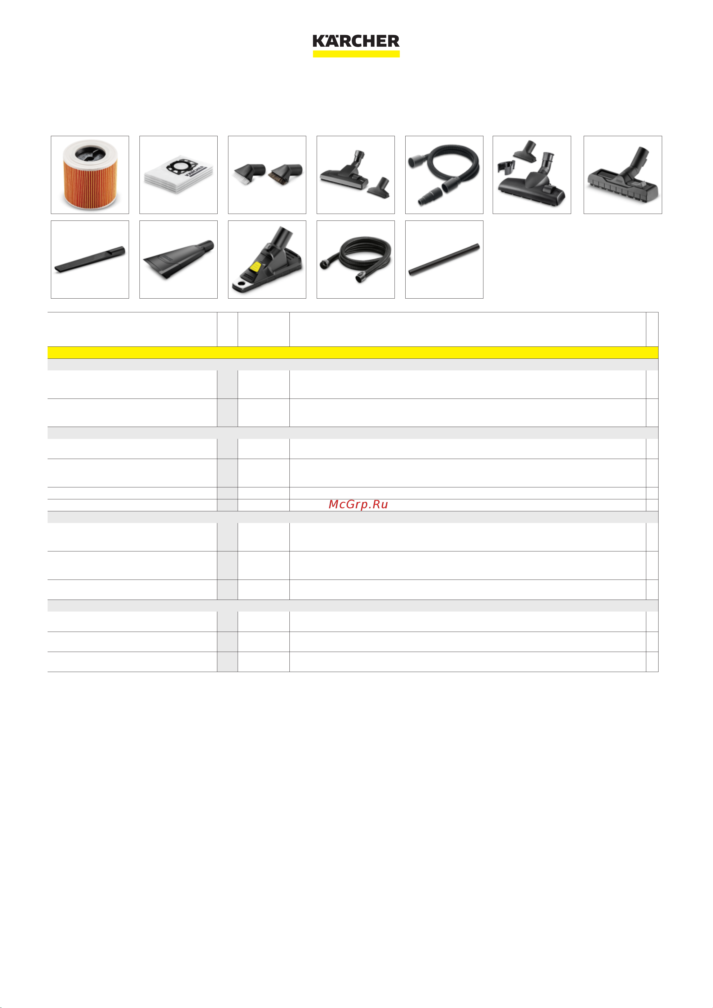 Karcher WD 2 Plus S V-15/4/18/C (YSY) *EU 1.628-054.0 Техническая информация онлайн [3/3] 870635