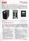 East On-Line напольный 3000ВА EA900Pro-S 3kVA Информационный листок