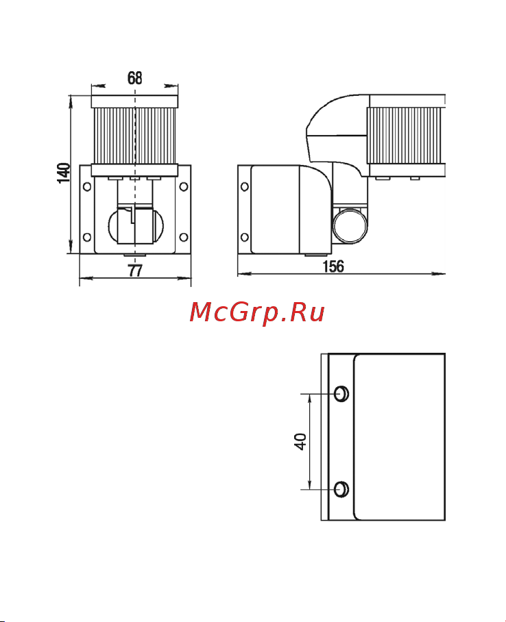 EKF , настенный 1200Вт 180гр до 12м IP44 MS-16Cb черный PROxima dd-ms-16Cb Инструкция к товару онлайн [7/14] 870754