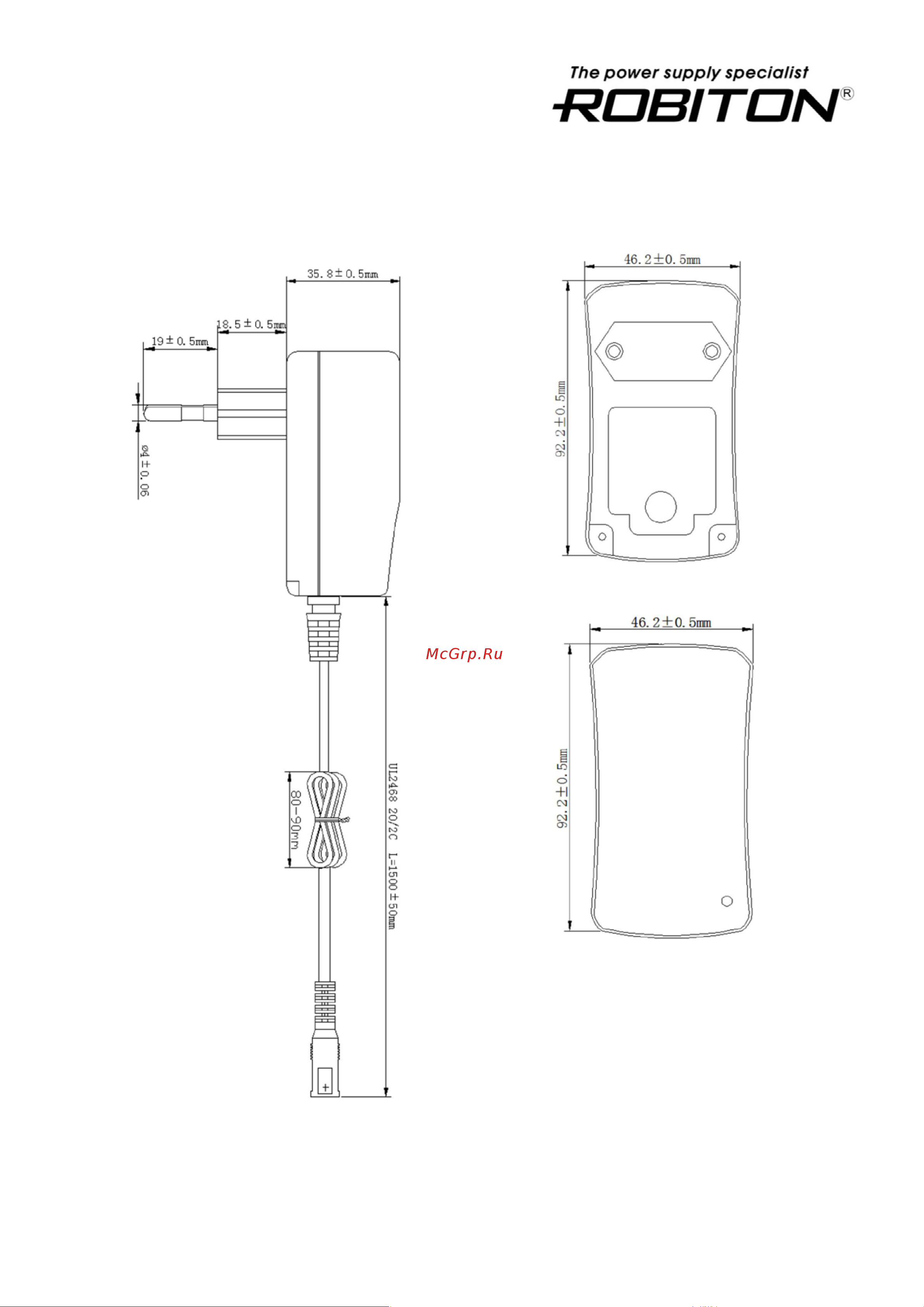 Robiton TN2250S 2250мА BL1 16035 Паспорт онлайн [2/3] 870788