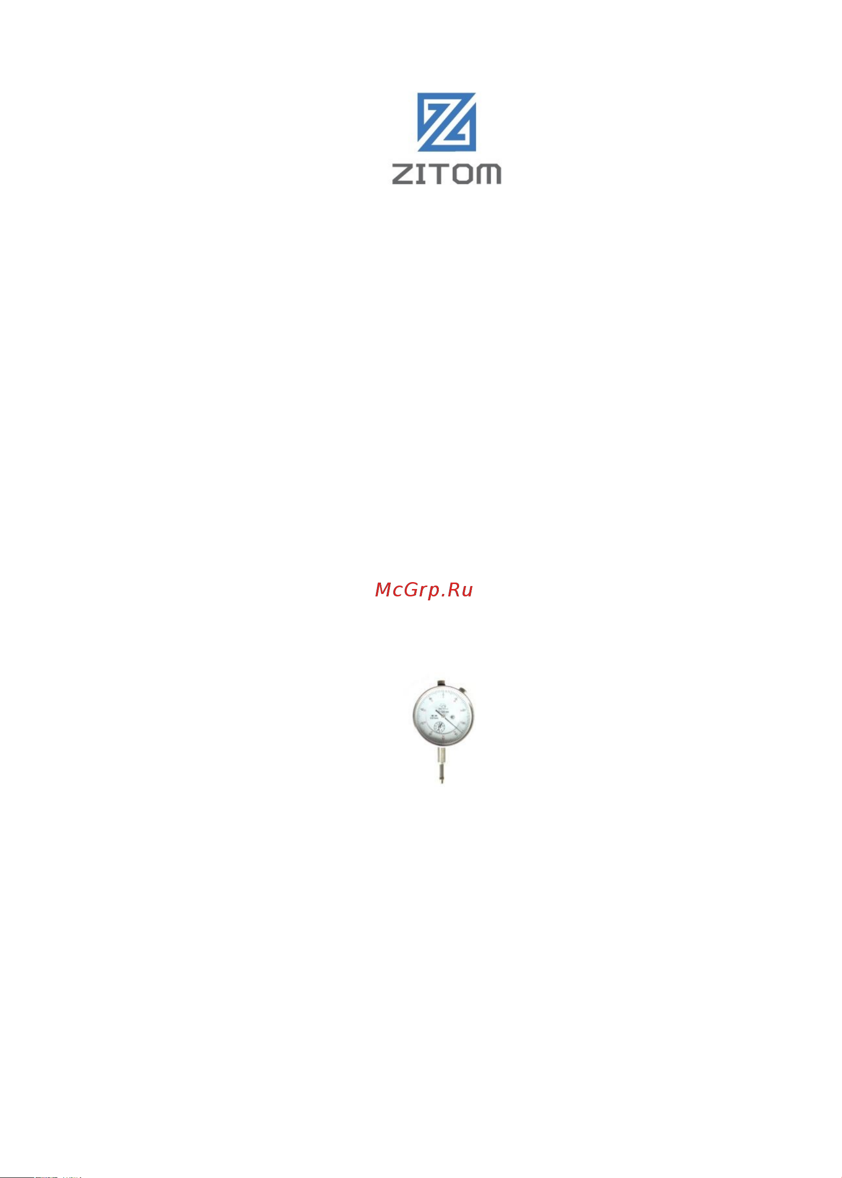 ZITOM ИЧ50 кл.1 ГОСТ 577-68 d60мм in00014 Инструкция онлайн [2/4] 870905