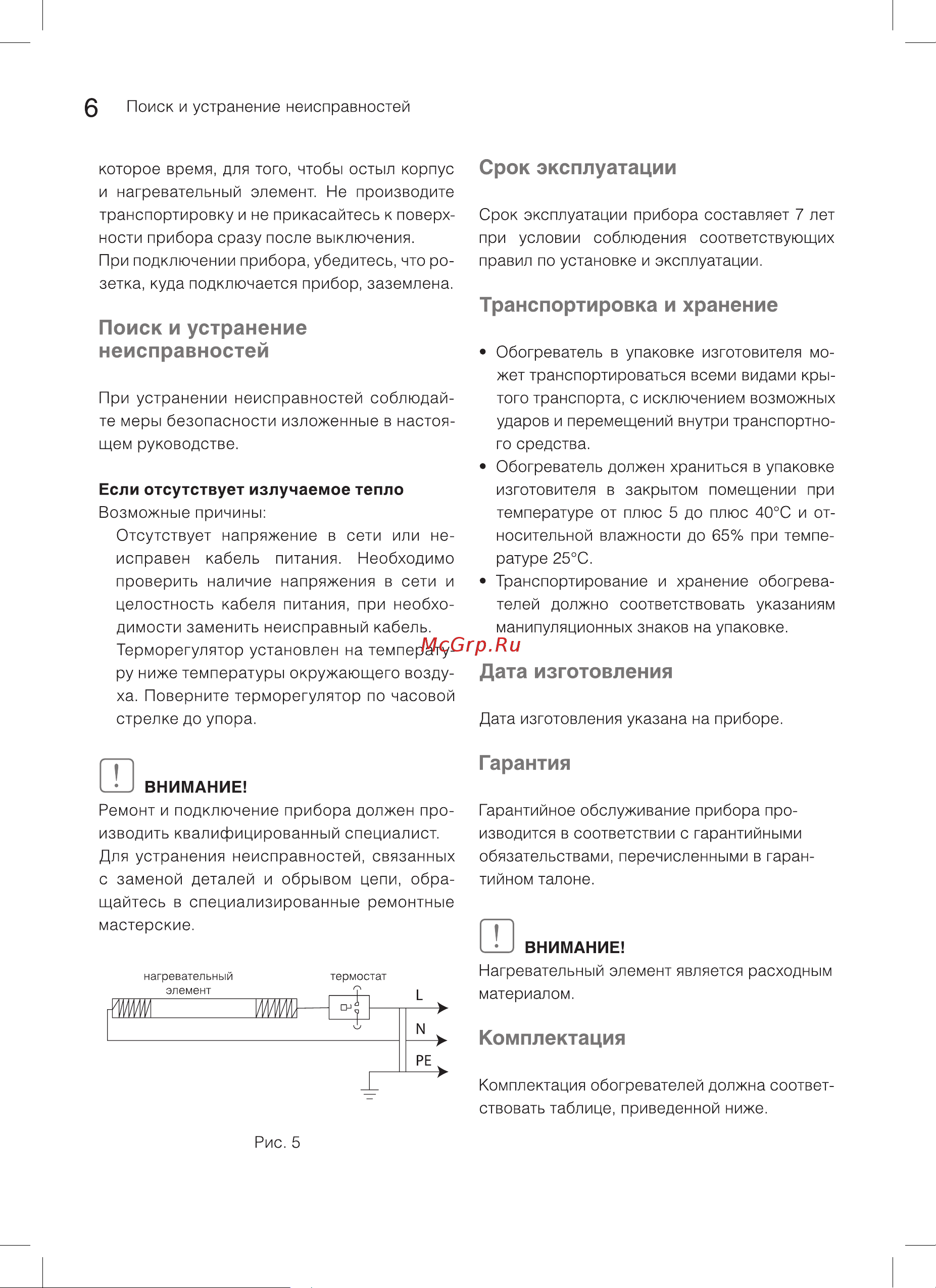 Ballu BIH-L-3.0 НС-1028602 Инструкция к Ballu BIH-L-3.0 онлайн [7/17] 871051