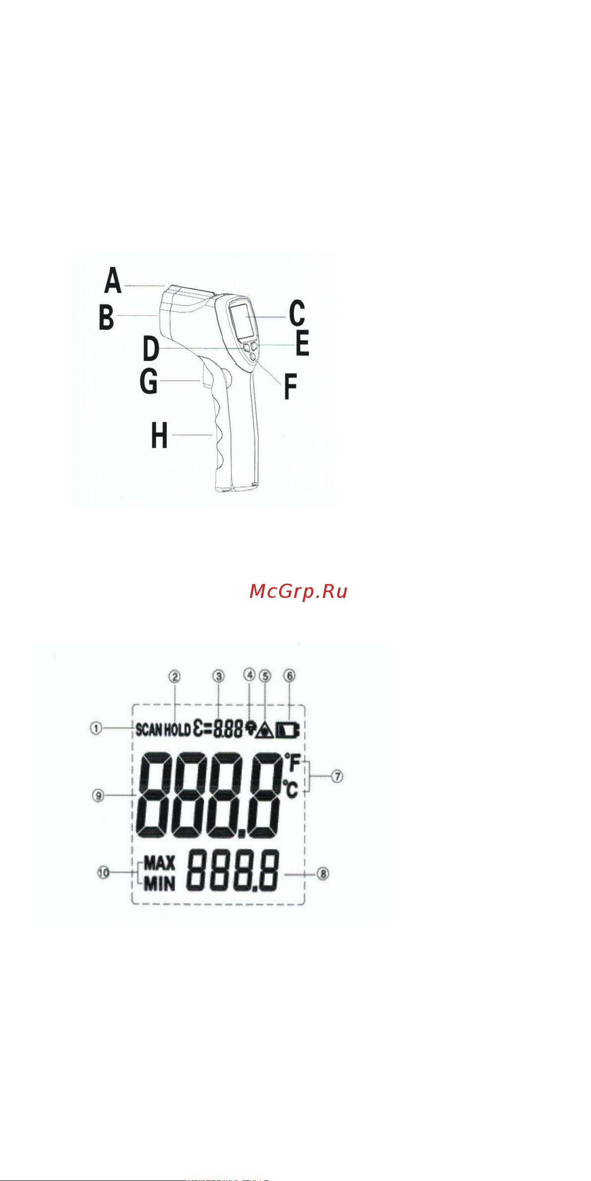 Metrologika MLG 105 Universal MLG105 Инструкция онлайн [5/10] 871141