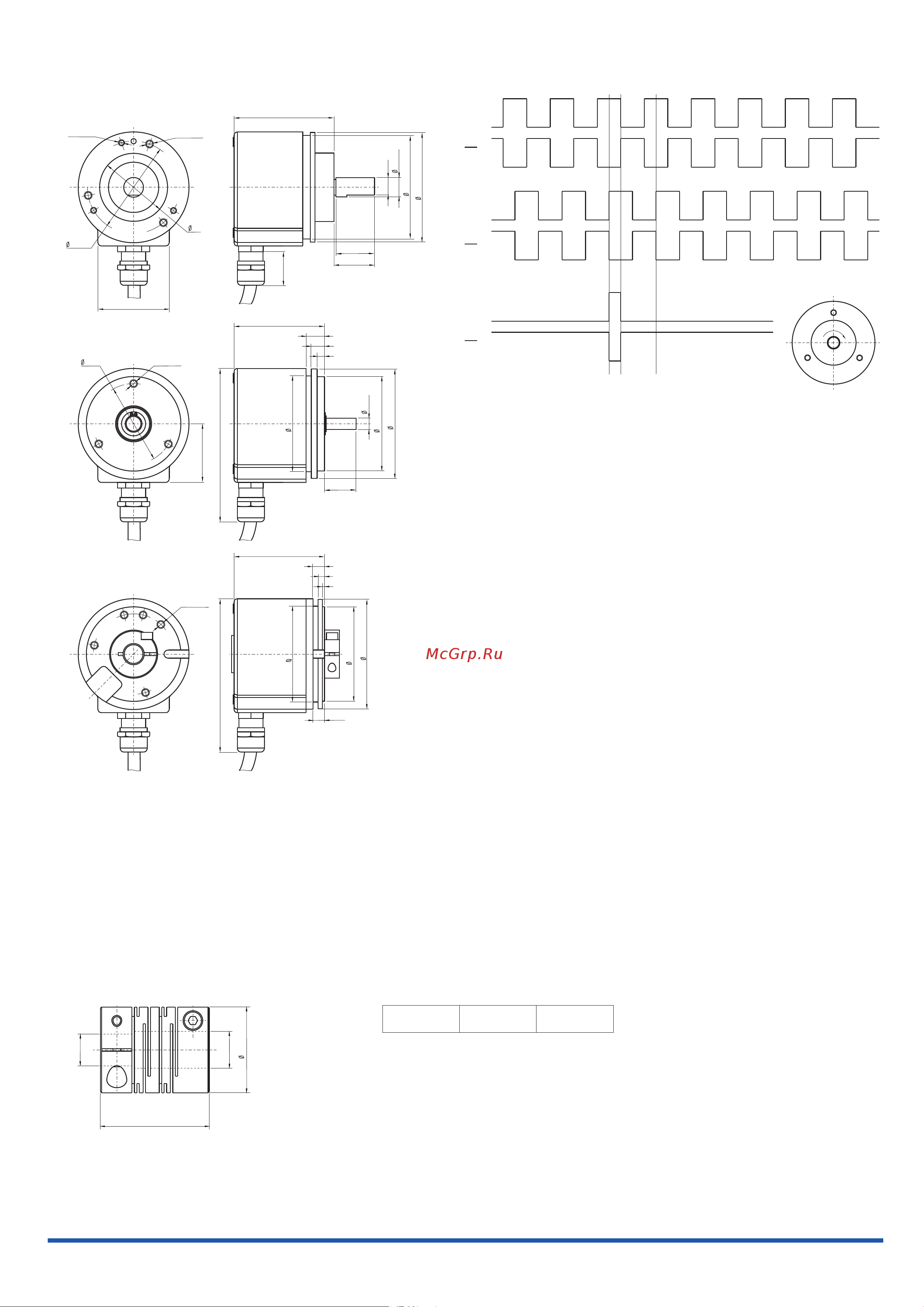 INNOCONT d=58мм, полый вал 14мм, 1024 имп/об, 5…30vdc, выход ttl/htl с инверсией, ip5 EIP 58HO 14630V1024-R2 Каталог онлайн [2/2] 871200