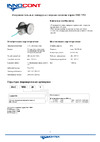 INNOCONT L=250мм, 1 имп/мм, 5…30VDC, IP65, -20…+85C, кабель 2м ENC TPD 251 Инструкция