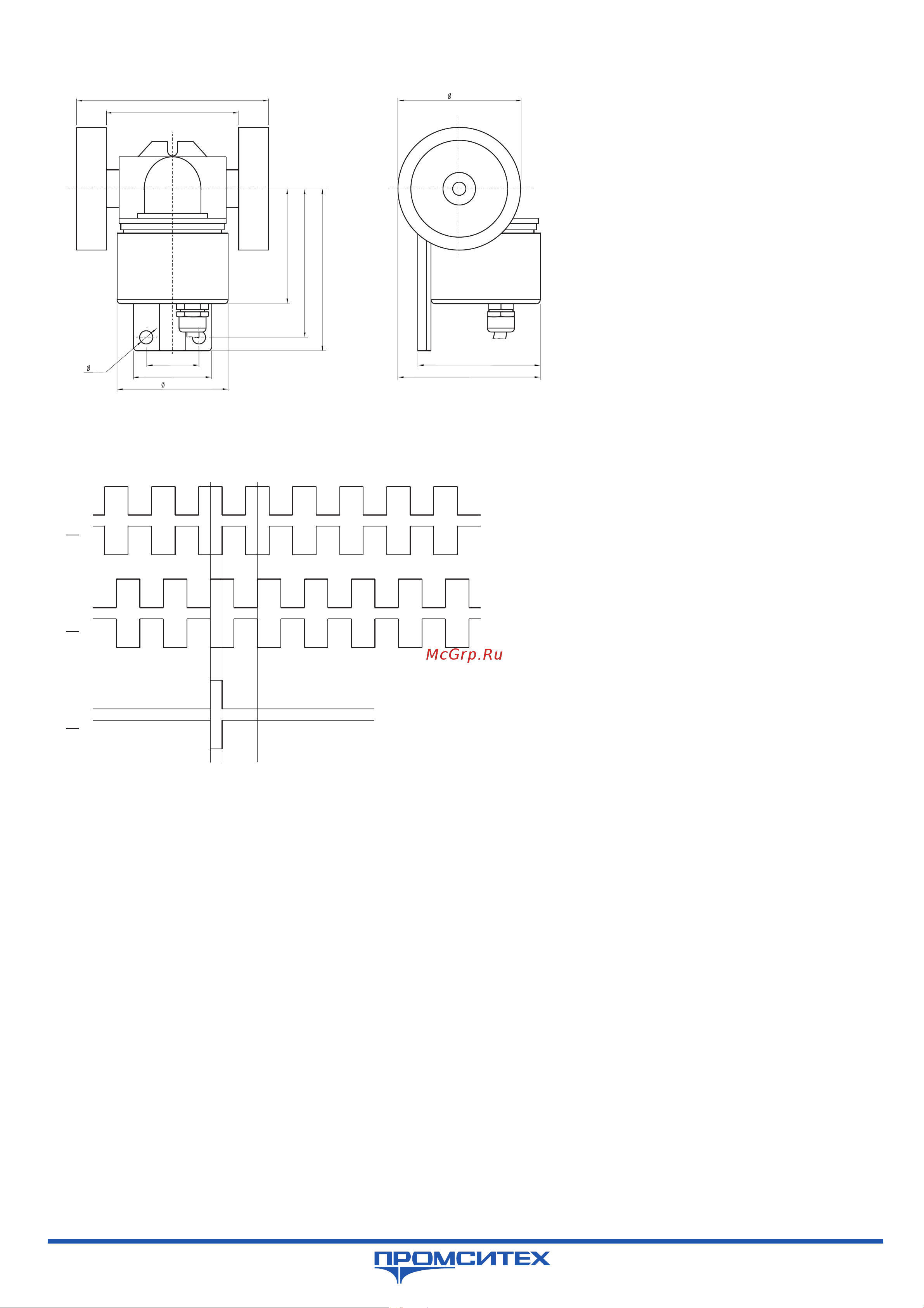 INNOCONT L=250мм, 1 имп/мм, 5…30VDC, IP65, -20…+85C, кабель 2м ENC TPD 251 Инструкция онлайн [2/2] 871244