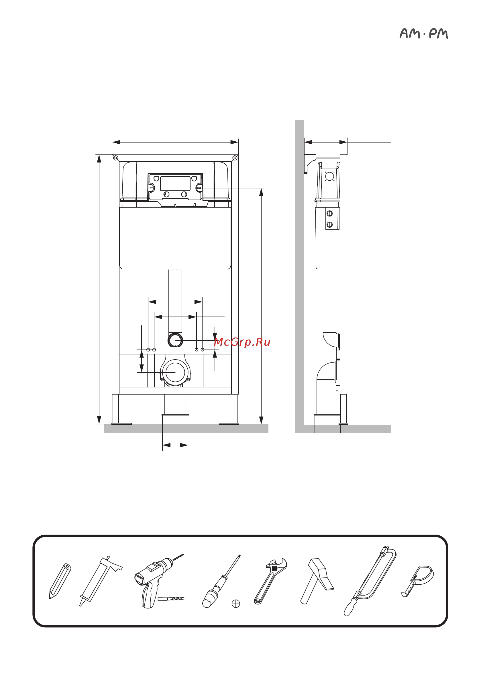 AM.PM ProC I012707 инструкция онлайн [5/12] 871273