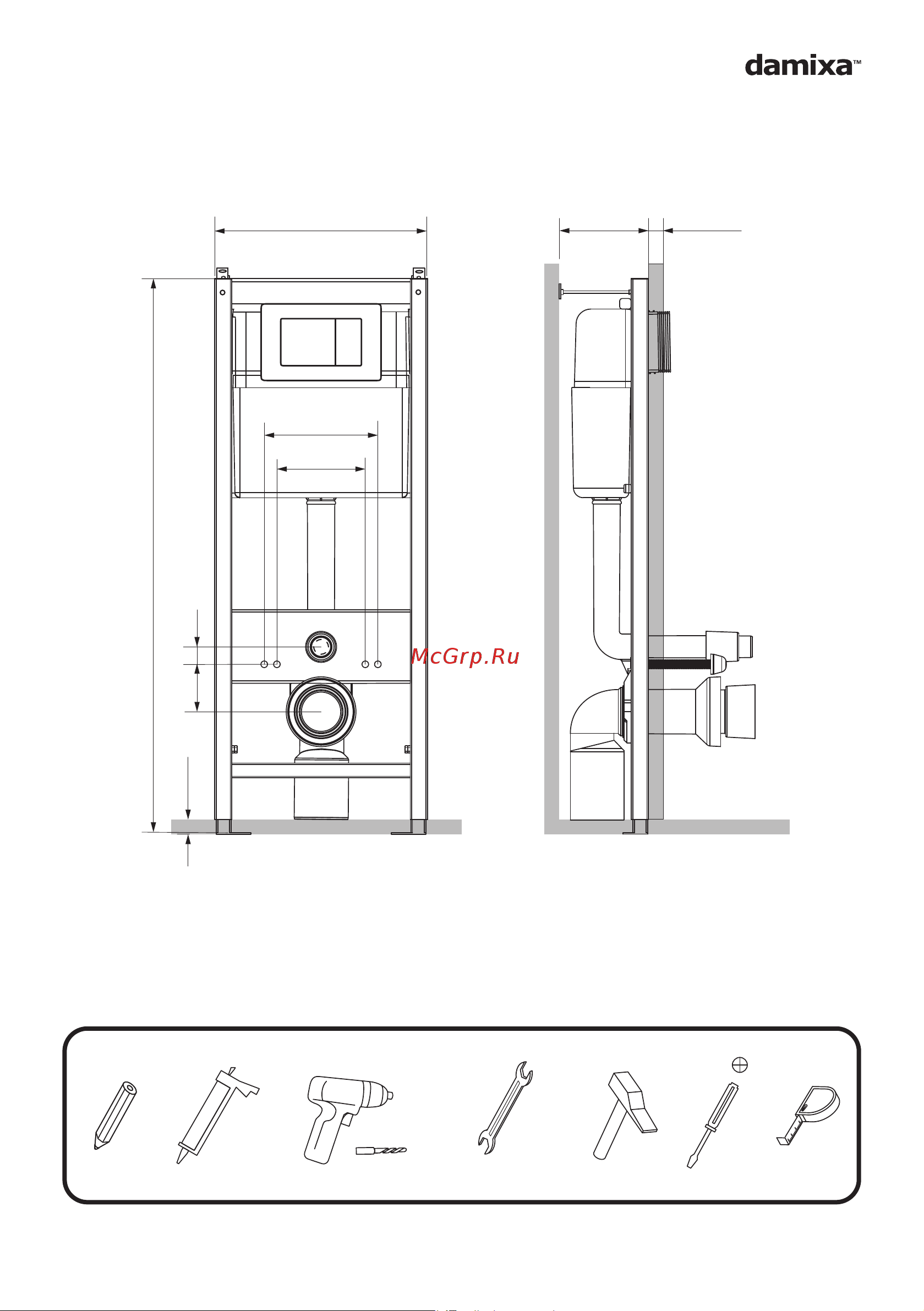 Damixa scandinavian pure DX36.IS10151.1701 инструкция онлайн [7/16] 871312