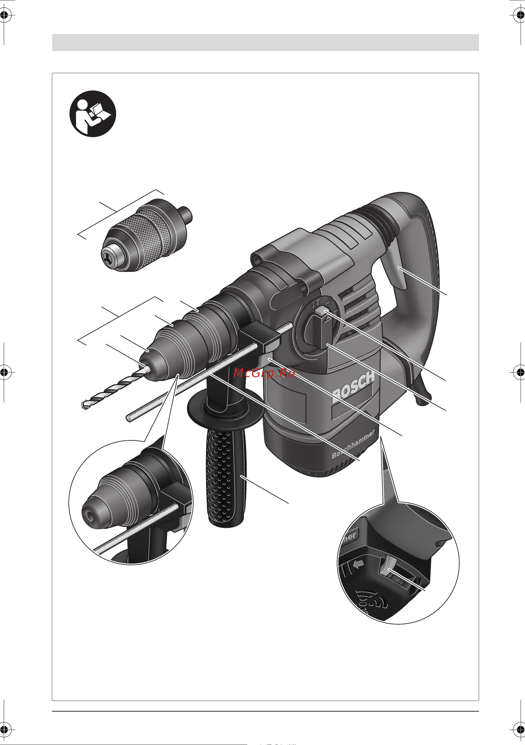 Bosch GBH 3-28 DFR + угловая шлифмашина Инструкция к товару онлайн [4/320] 871347