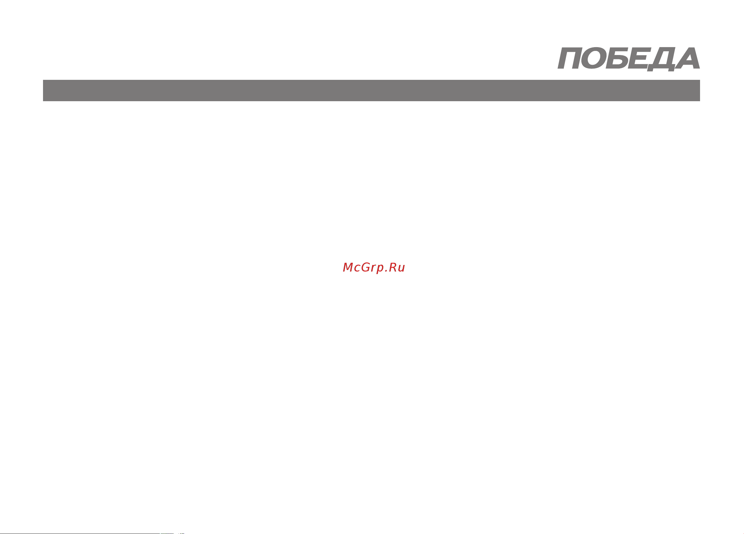 Победа ИГБ 3500 Patriot 475102235 Инструкция онлайн [2/17] 871485