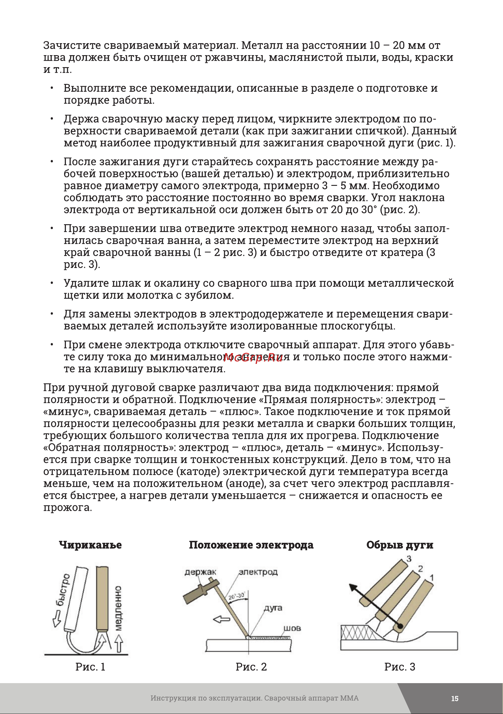 Gigant GWM-190 Инструкция к товару онлайн [15/24] 871506