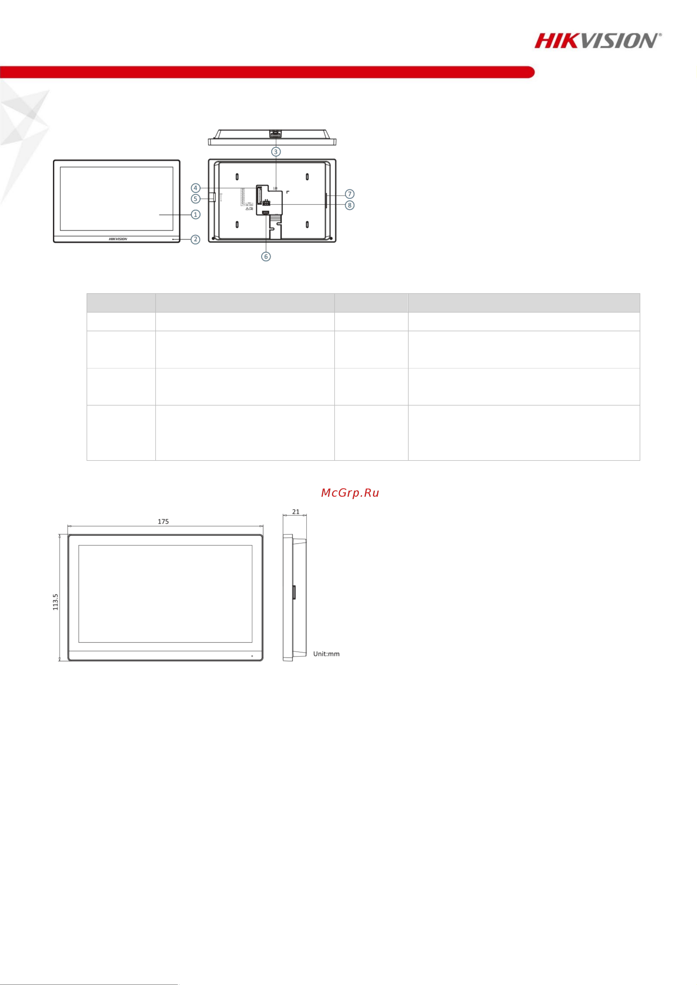 Hikvision Ds-kh6350-te1 7“ АД5074778 паспорт онлайн [4/5] 871636