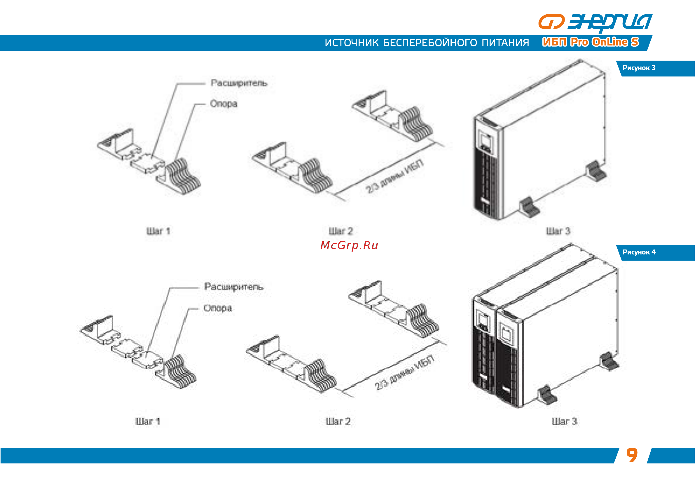 Энергия ИБП Pro OnLine 7500, EA-9006S, 192V Е0201-0046 Инструкция к товару онлайн [10/38] 871721