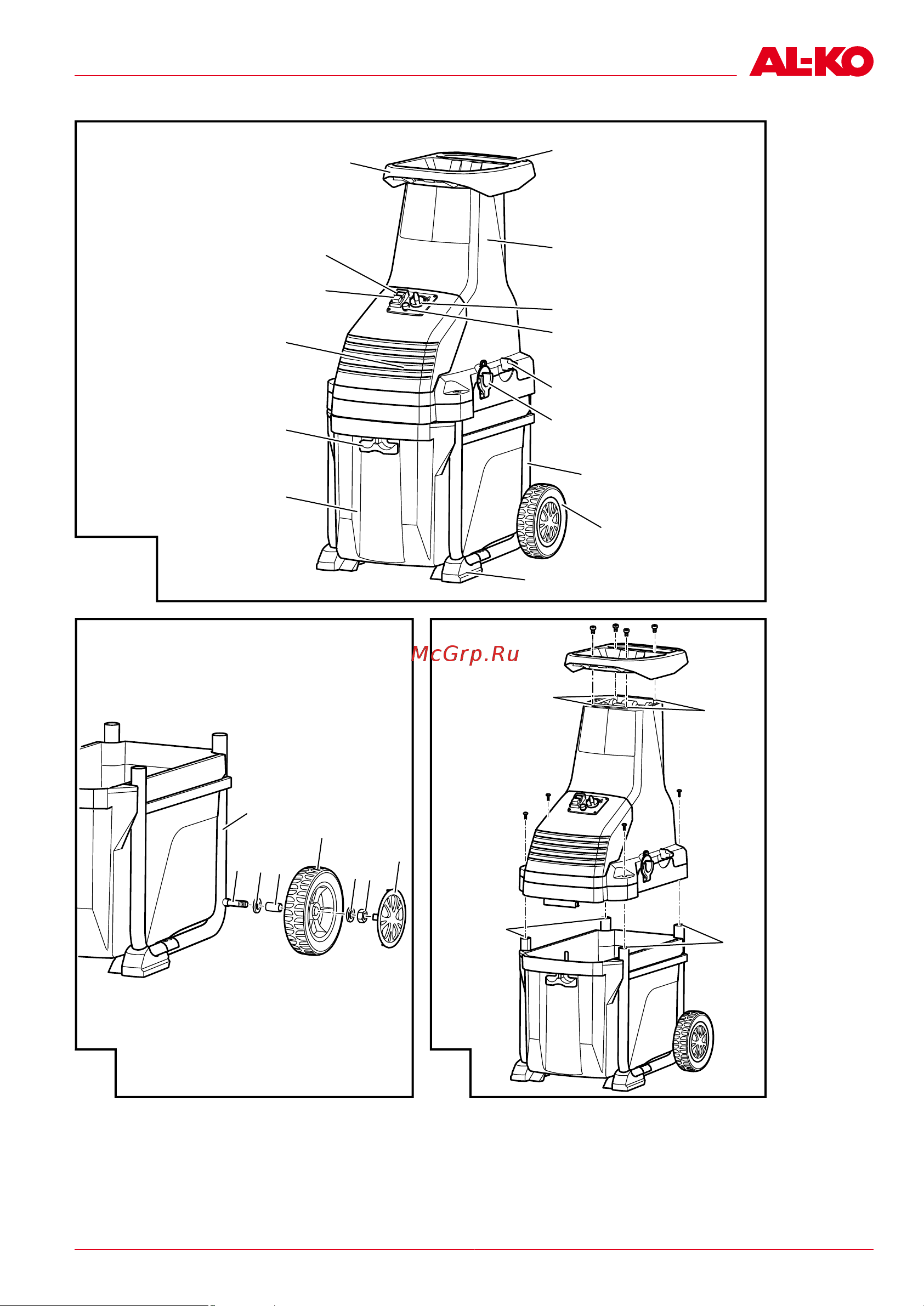 Al-Ko EASY CRUSH LH 2800 112853 Инструкция к AL-KO EASY CRUSH LH 2800 112853 онлайн [3/180] 871918
