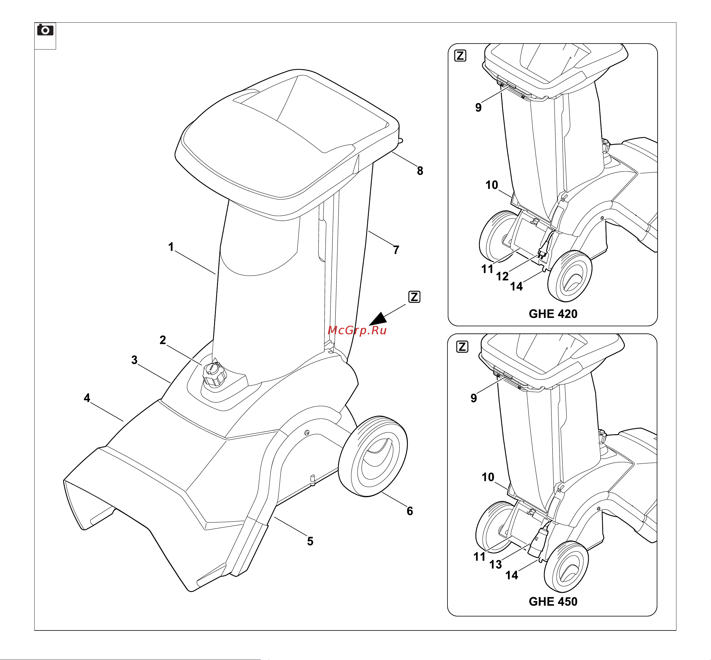 Stihl GHE 420.0 60122000009 Инструкция к Stihl GHE 420.0 60122000009 онлайн [3/310] 871977