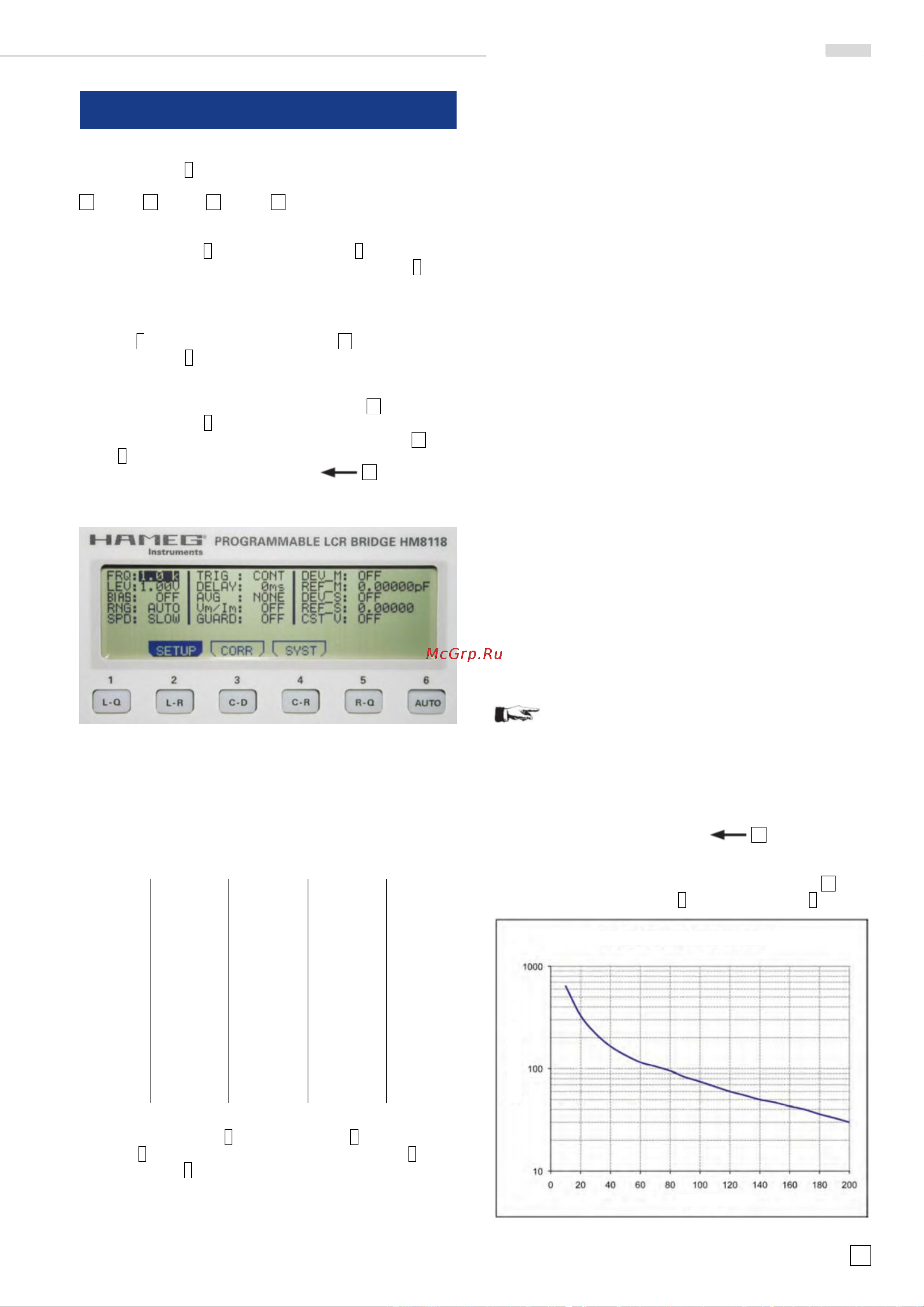 Rohde & Schwarz HM8118 Инструкция к товару онлайн [15/32] 871994