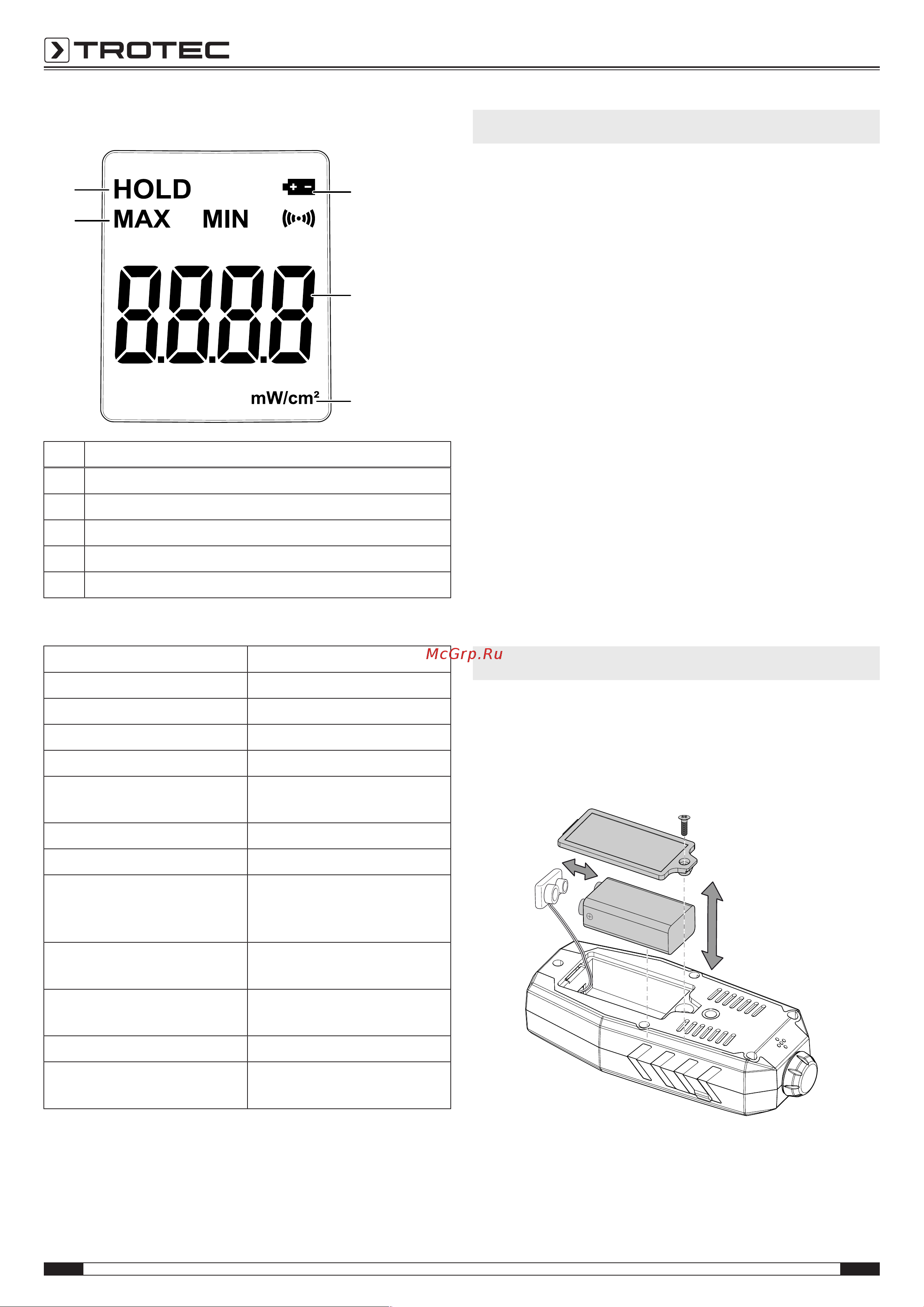 Trotec BR16 3510205071 Инструкция к товару онлайн [4/7] 872011