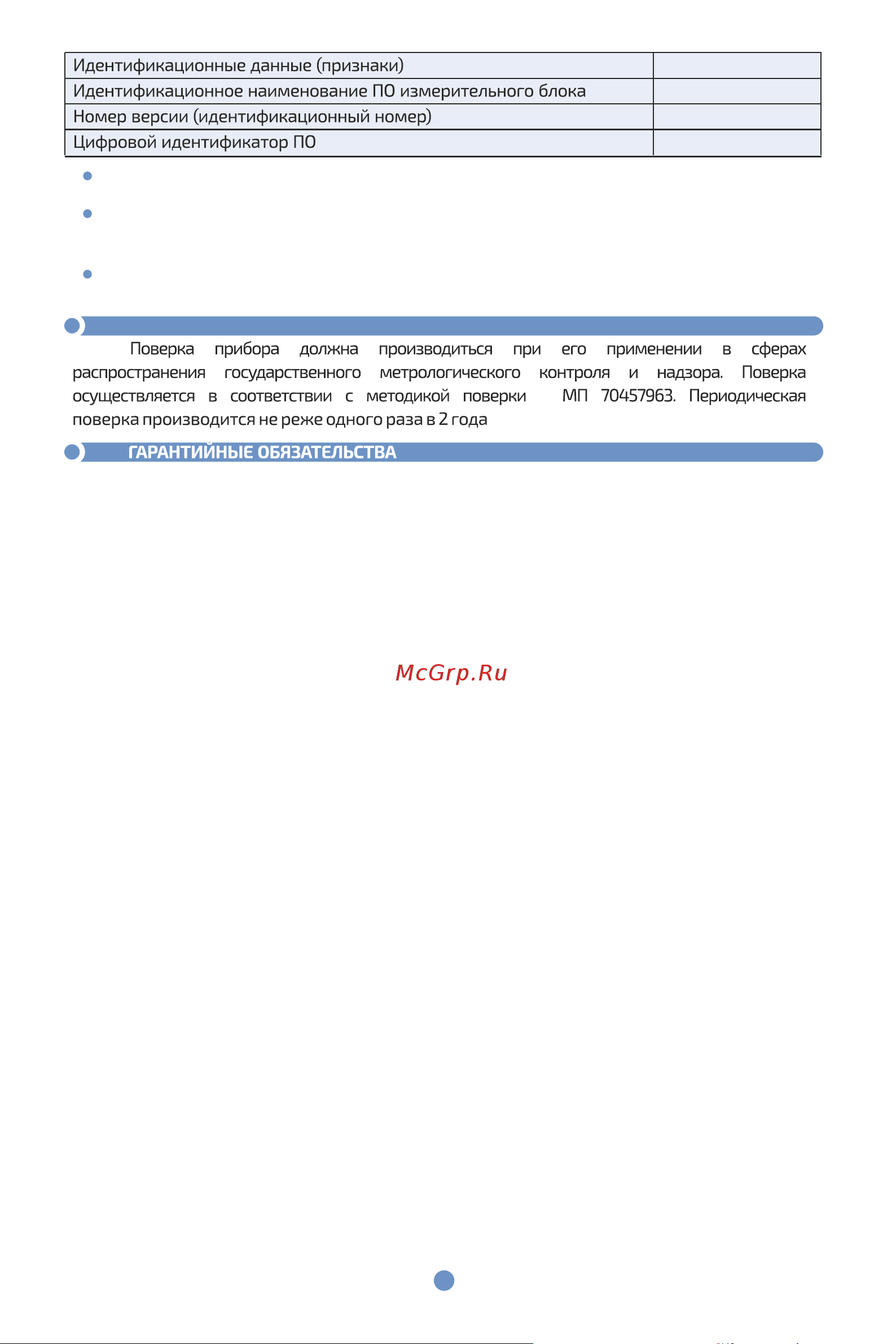 МЕГЕОН с поверкой 13225 к0000021148 Инструкция онлайн [10/19] 872079