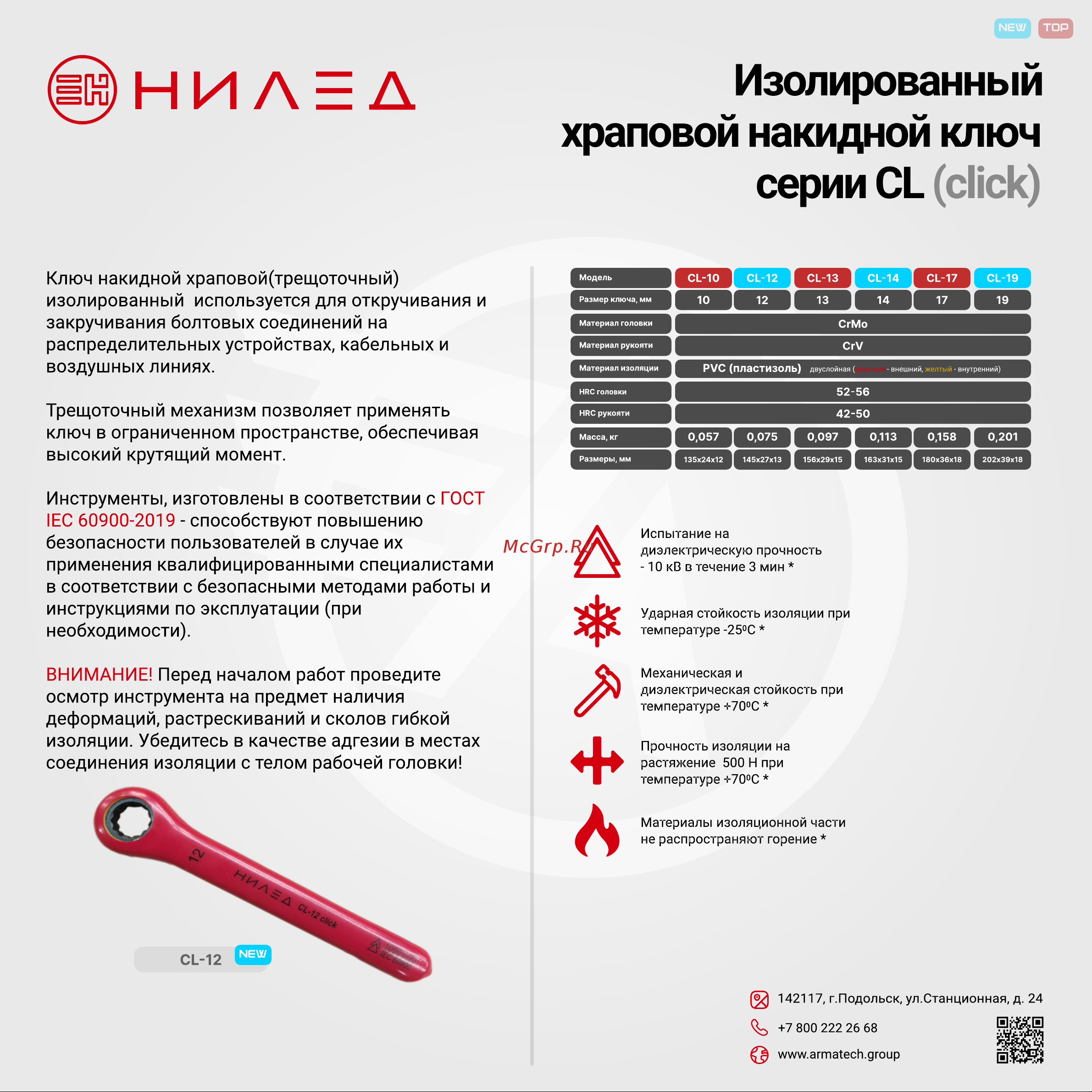 НИЛЕД (CL 12 Click) 13302501 листовка онлайн