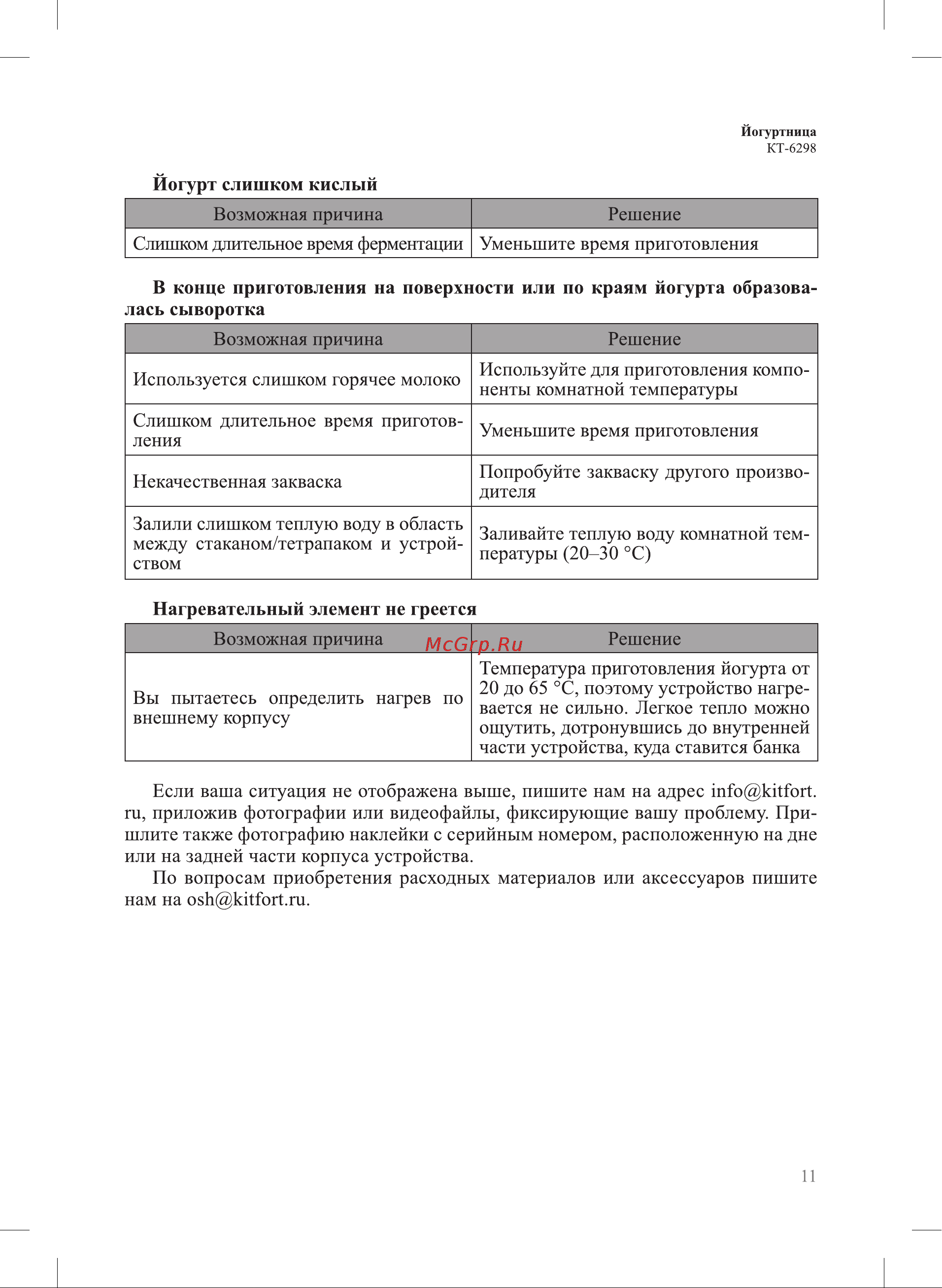 Kitfort КТ-6298 6298 онлайн [11/16] 872250